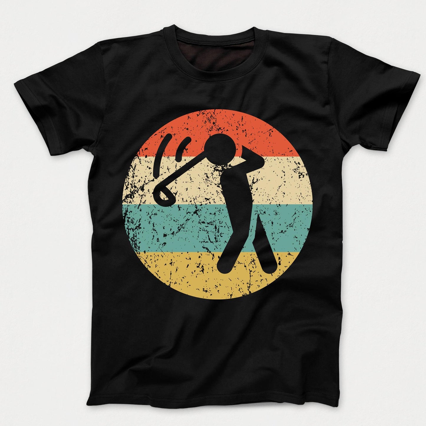 Golfer Retro Style Golf Kids T-Shirt