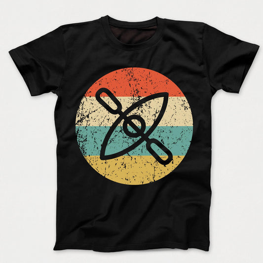 Kayak Retro Style Kayaking Kids T-Shirt