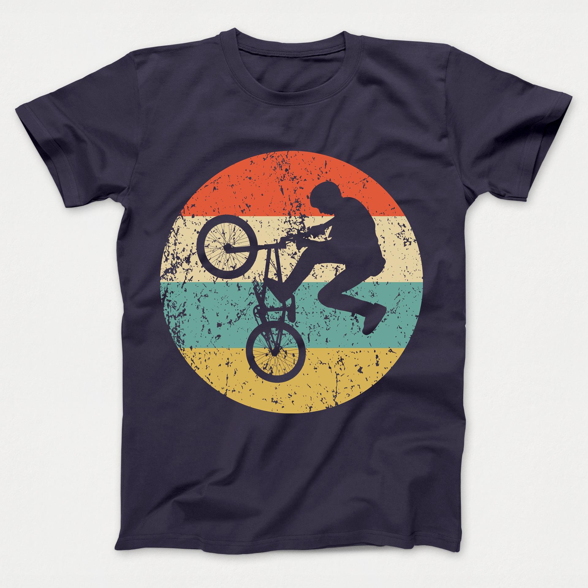 BMX Shirt - Vintage Retro BMX Bike Rider Kids T-Shirt