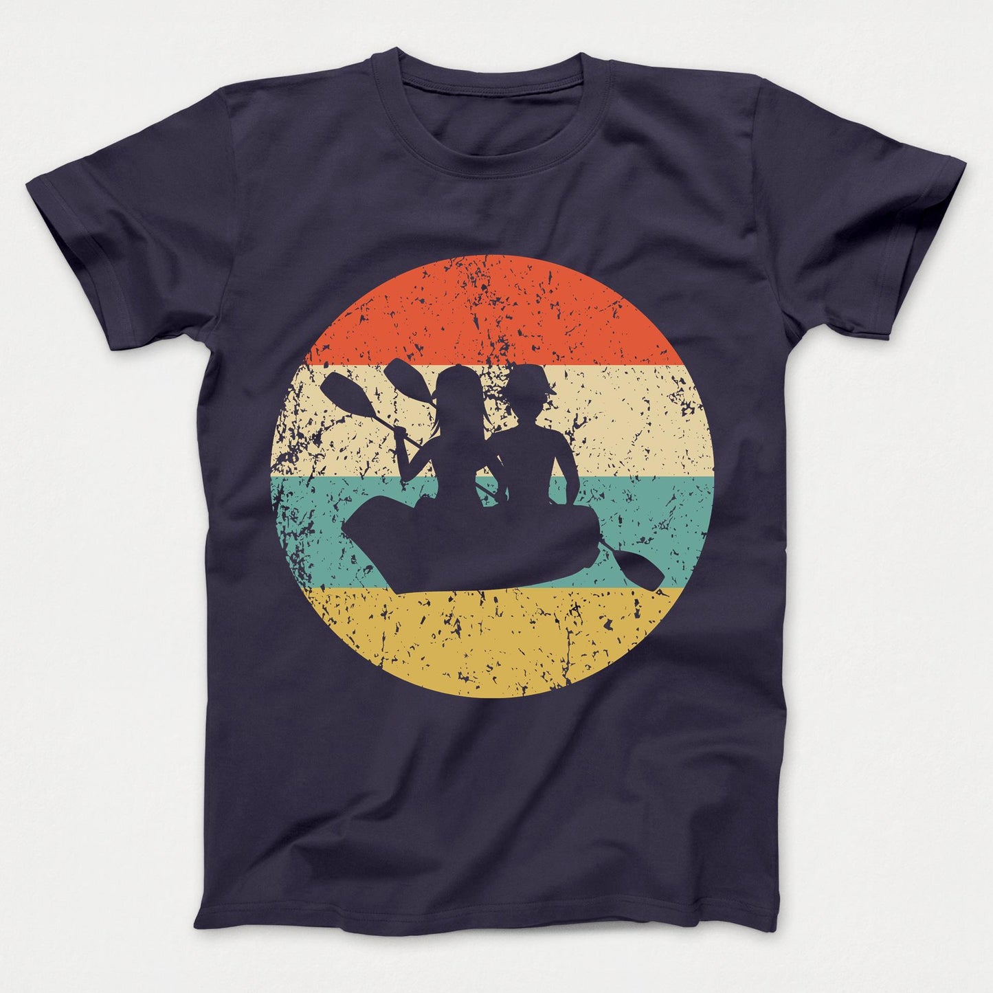 Canoeing Shirt - Vintage Retro Canoe Kids T-Shirt