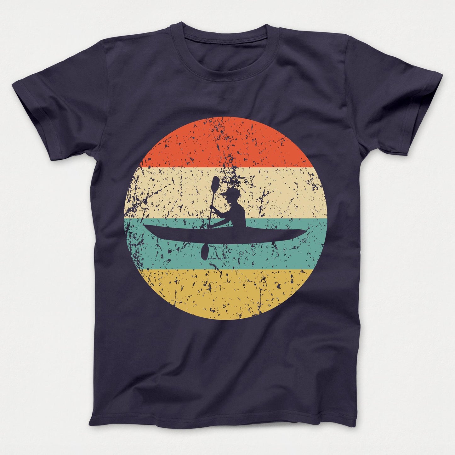 Kayaking Shirt - Vintage Retro Kayak Kids T-Shirt