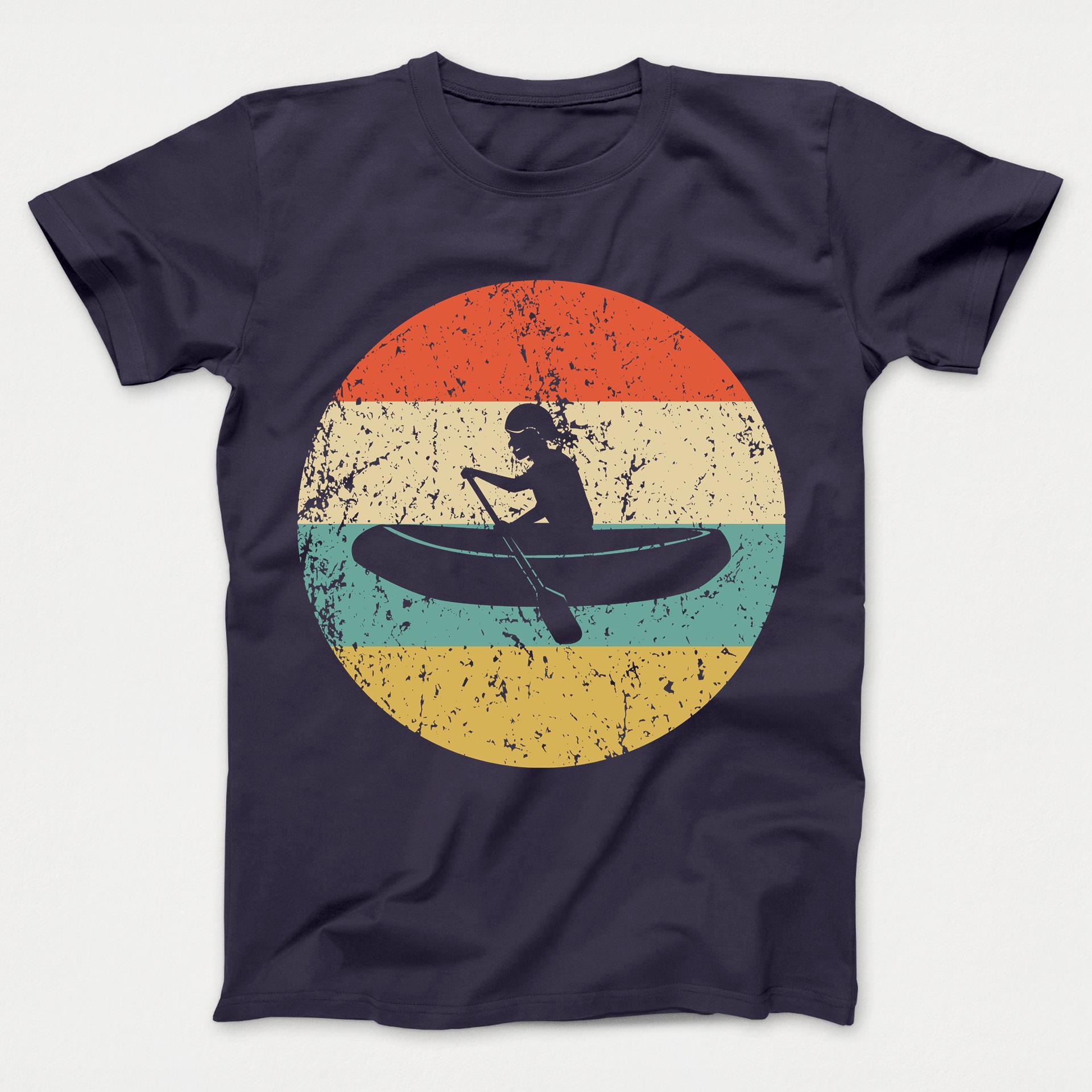 White Water Rafting Shirt - Vintage Retro Rafter Kids T-Shirt