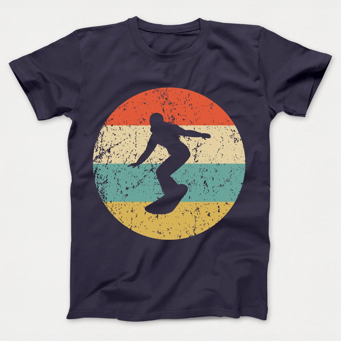 Snowboarding Shirt - Vintage Retro Snowboarder Kids T-Shirt