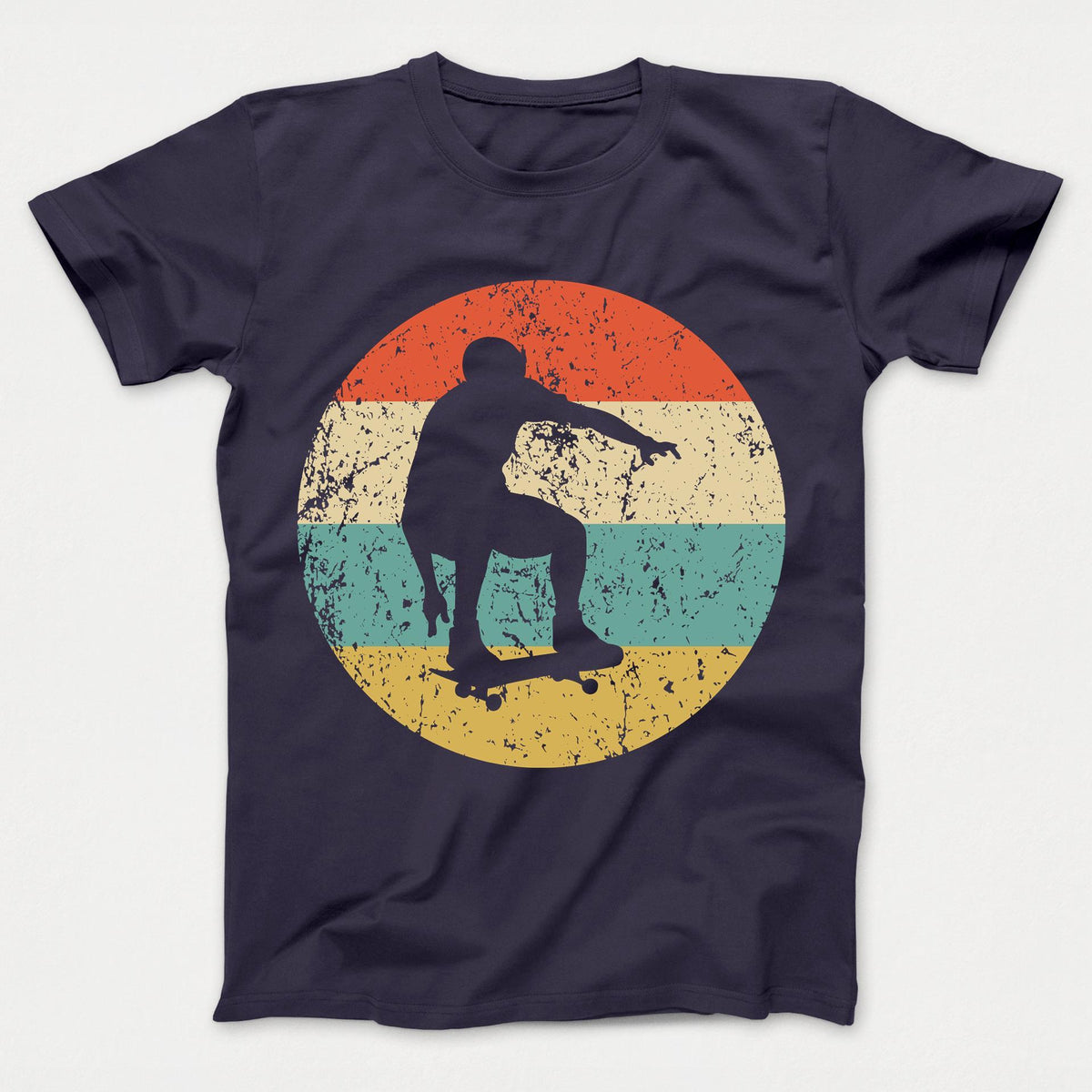 Skateboarding Shirt - Vintage Retro Skateboarder Kids T-Shirt