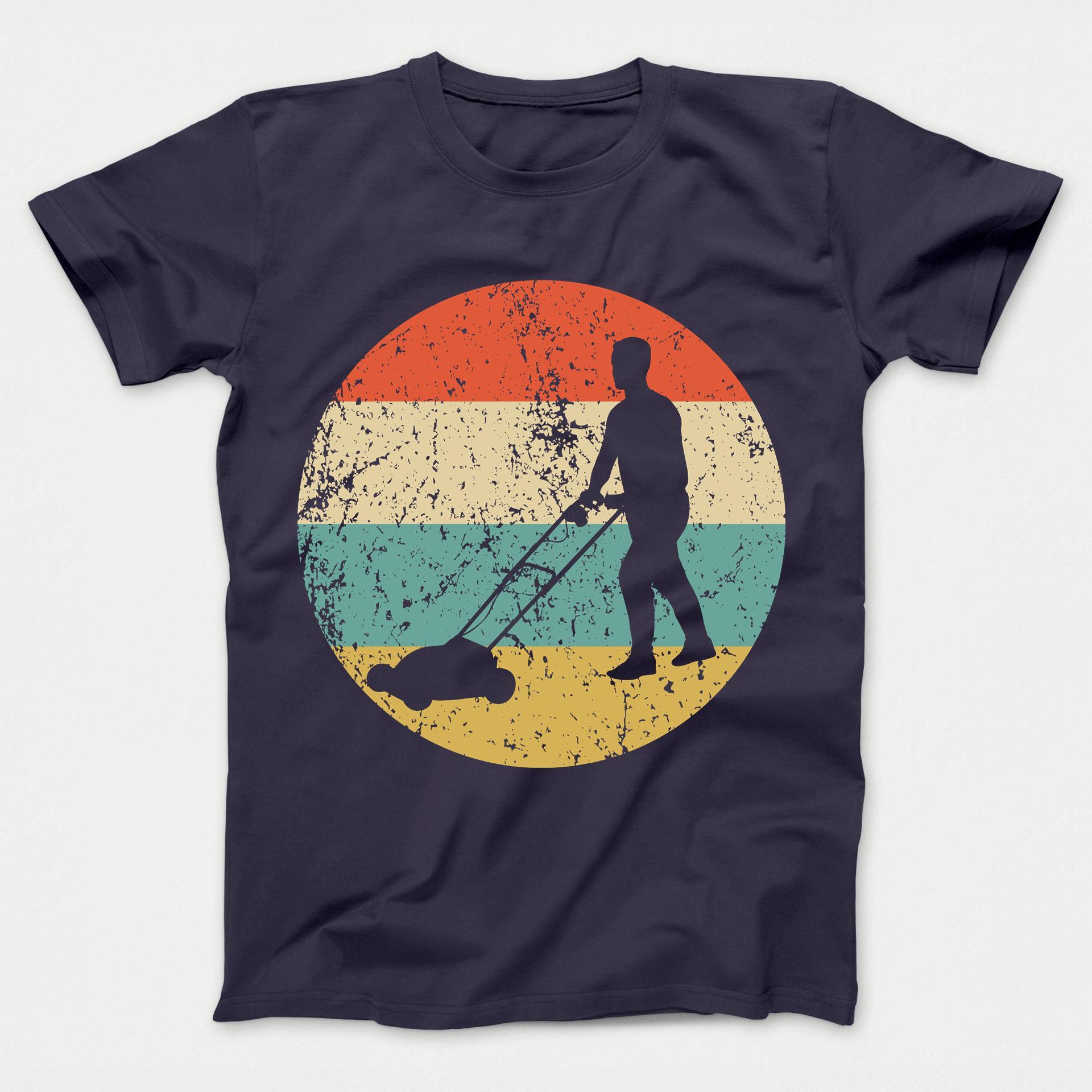 Lawnmowing Shirt - Vintage Retro Lawnmower Kids T-Shirt