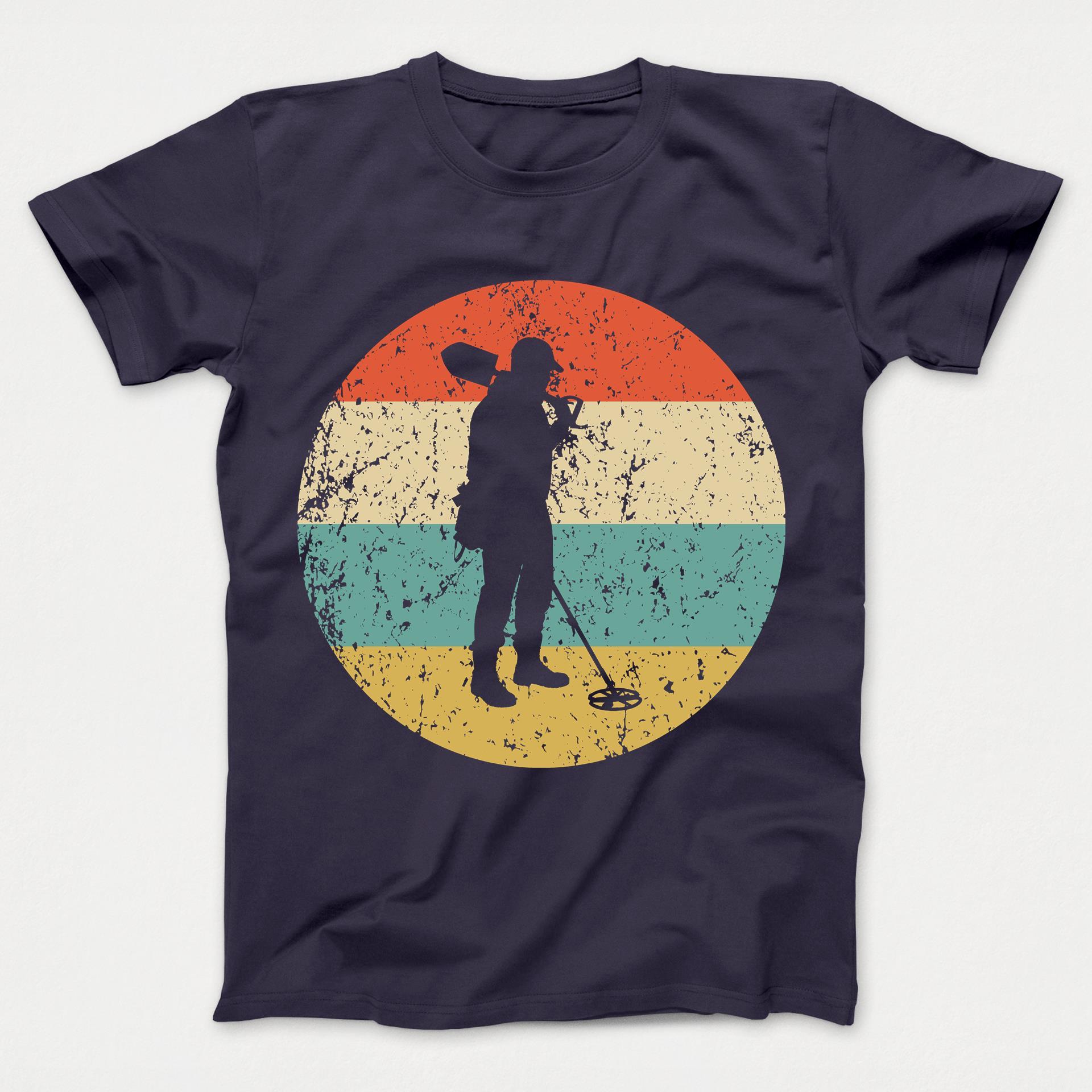 Metal Detecting Shirt - Vintage Retro Coinshooter Kids T-Shirt