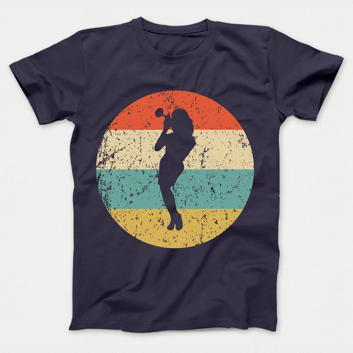 Trumpet Shirt - Vintage Retro Music Kids T-Shirt