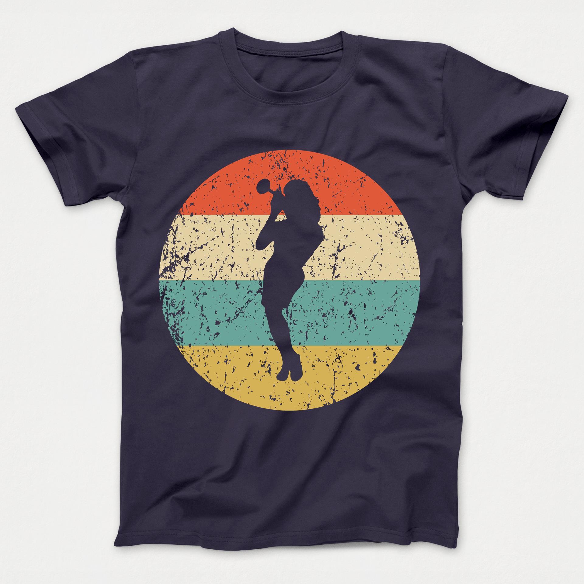 Trumpet Shirt - Vintage Retro Music Kids T-Shirt
