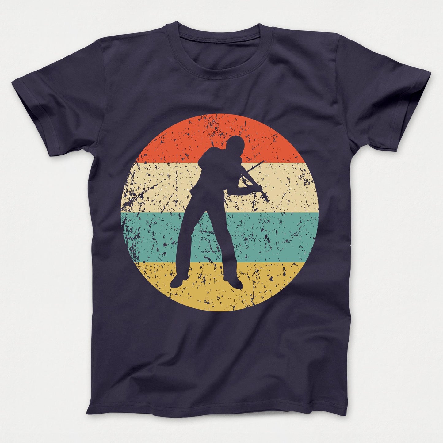 Violin Shirt - Vintage Retro Music Kids T-Shirt