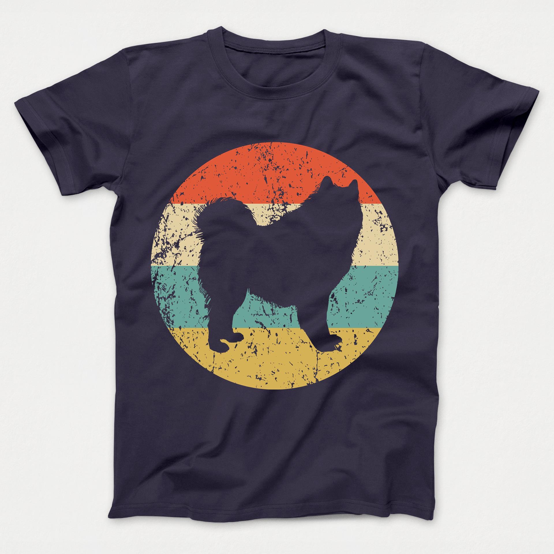 Samoyed Shirt - Vintage Retro Samoyed Dog Kids T-Shirt