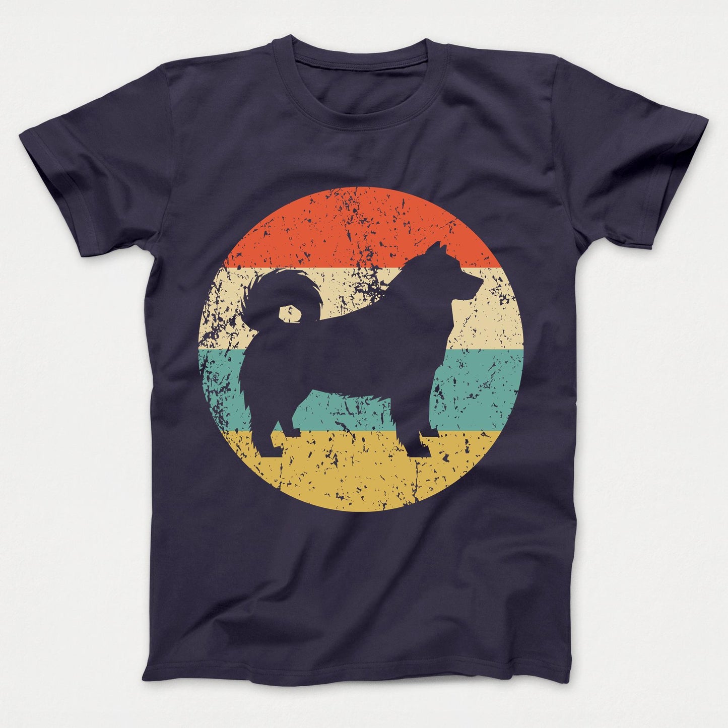 Alaskan Malamute Shirt - Retro Alaskan Malamute Dog Kids T-Shirt