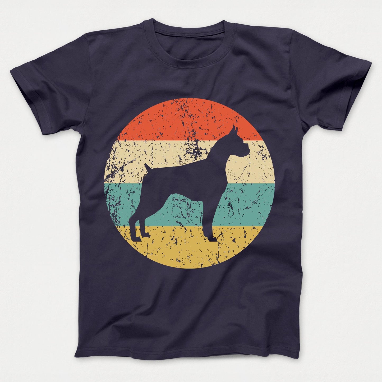 Boxer Shirt - Vintage Retro Boxer Dog Kids T-Shirt