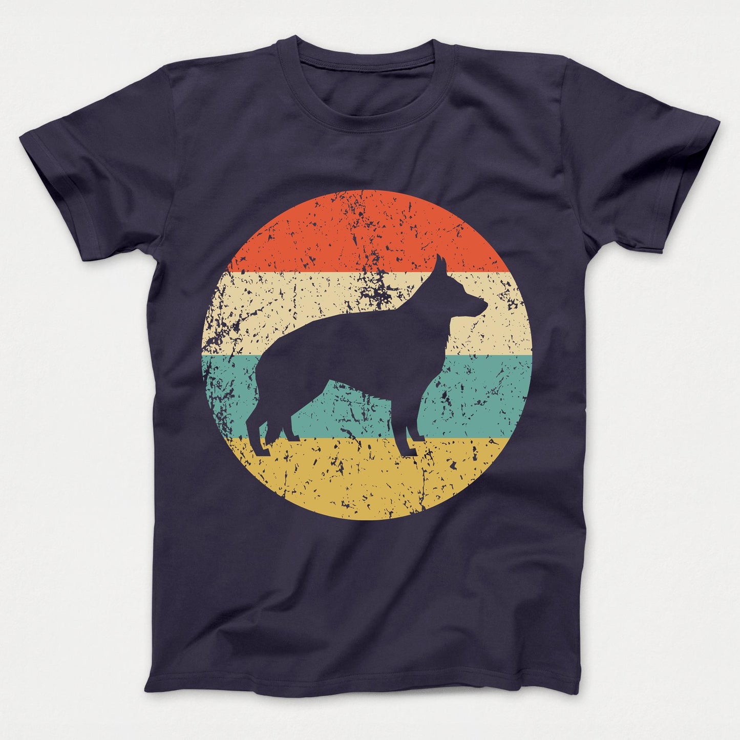 German Shepherd Shirt - Retro German Shepherd Dog Kids T-Shirt