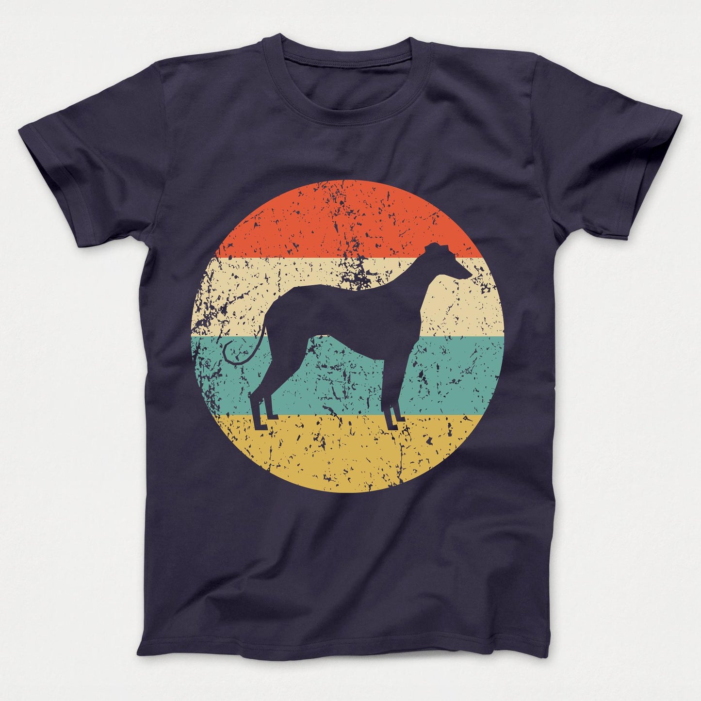 Greyhound Shirt - Vintage Retro Greyhound Dog Kids T-Shirt