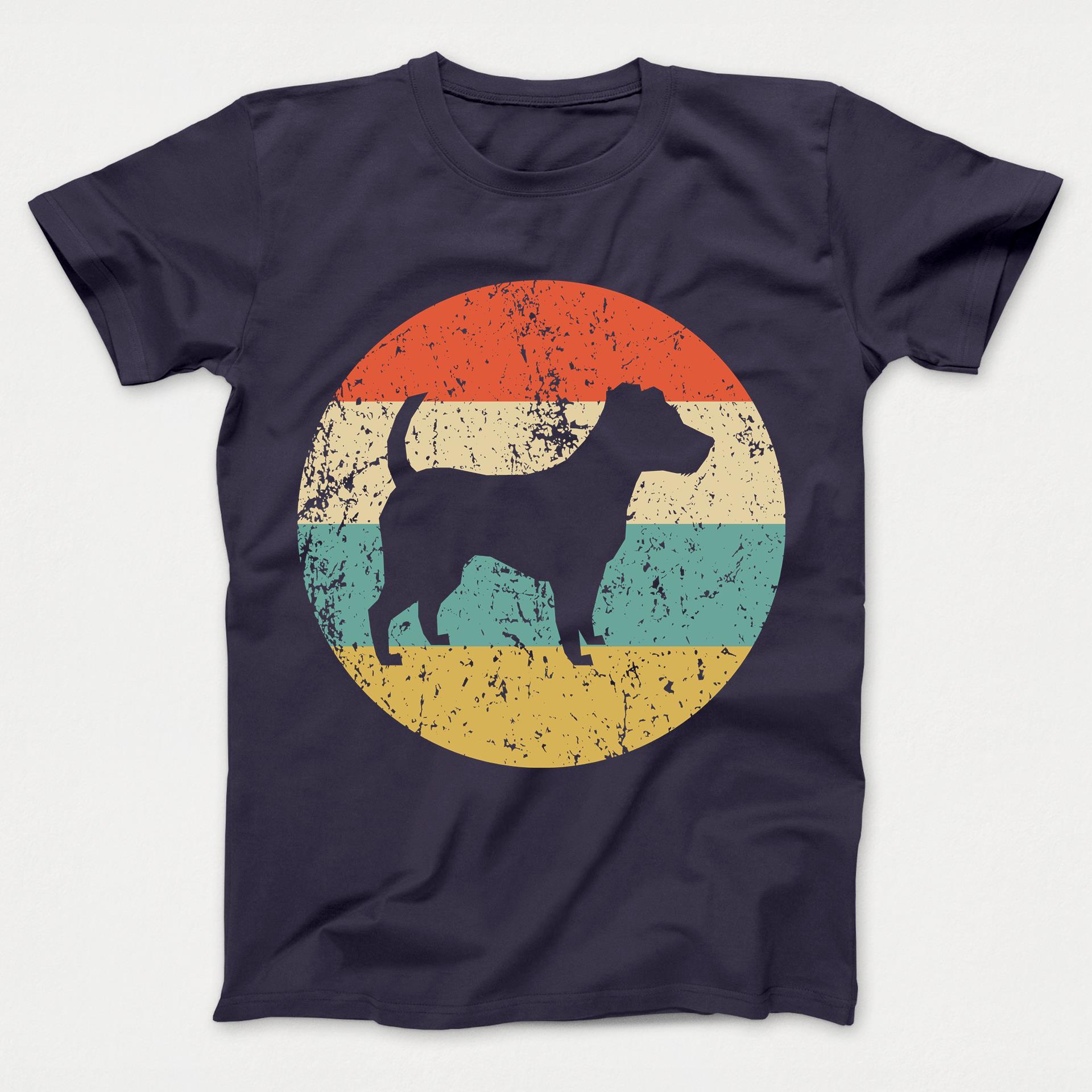 Jack Russell Terrier Shirt - Vintage Retro Dog Kids T-Shirt