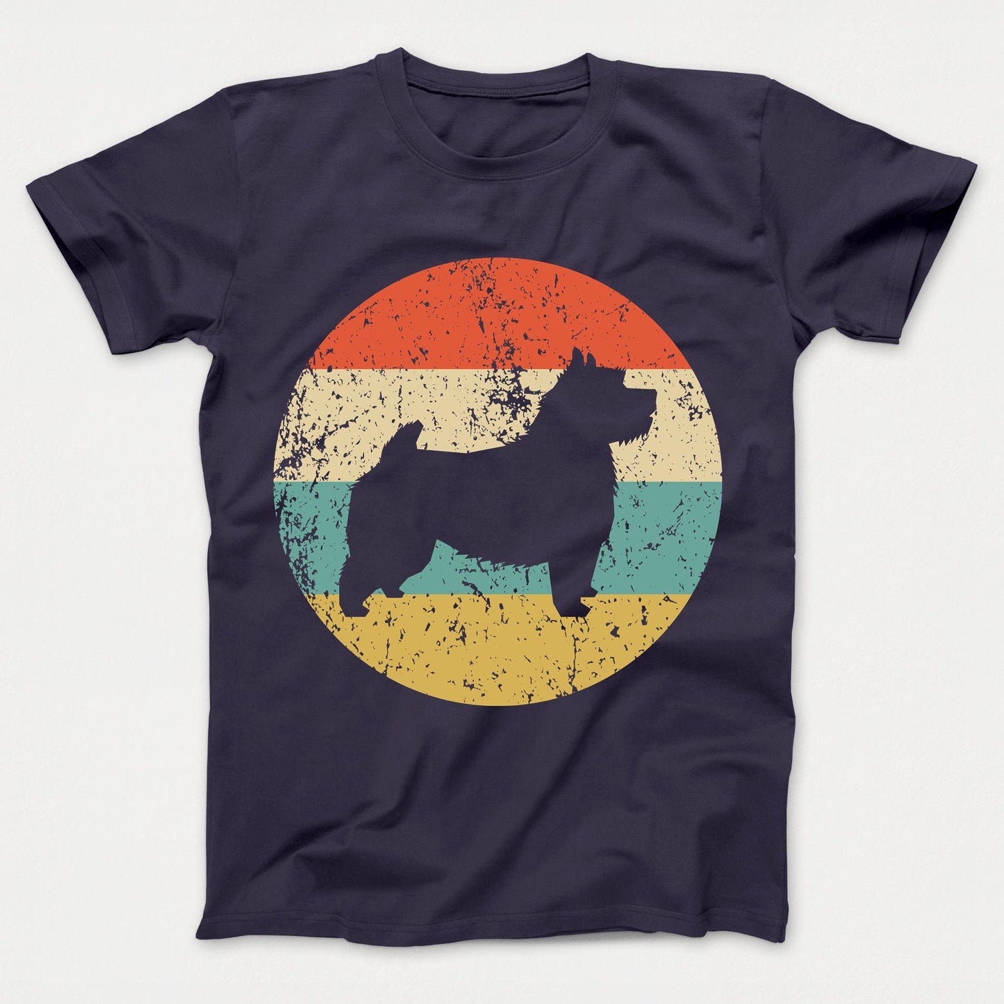 Norwich Terrier Shirt - Retro Norwich Terrier Dog Kids T-Shirt