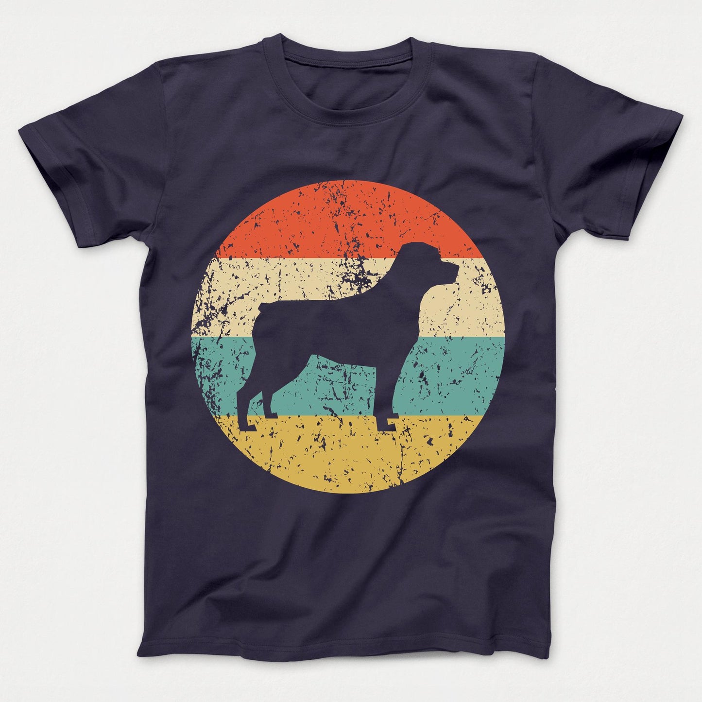 Rottweiler Shirt - Vintage Retro Rottweiler Dog Kids T-Shirt