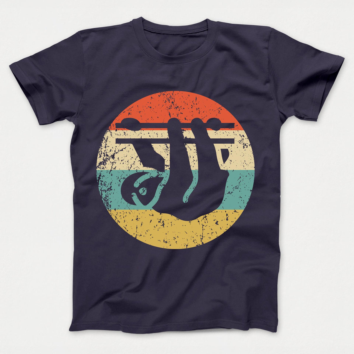 Sloth Retro Style Animal Kids T-Shirt