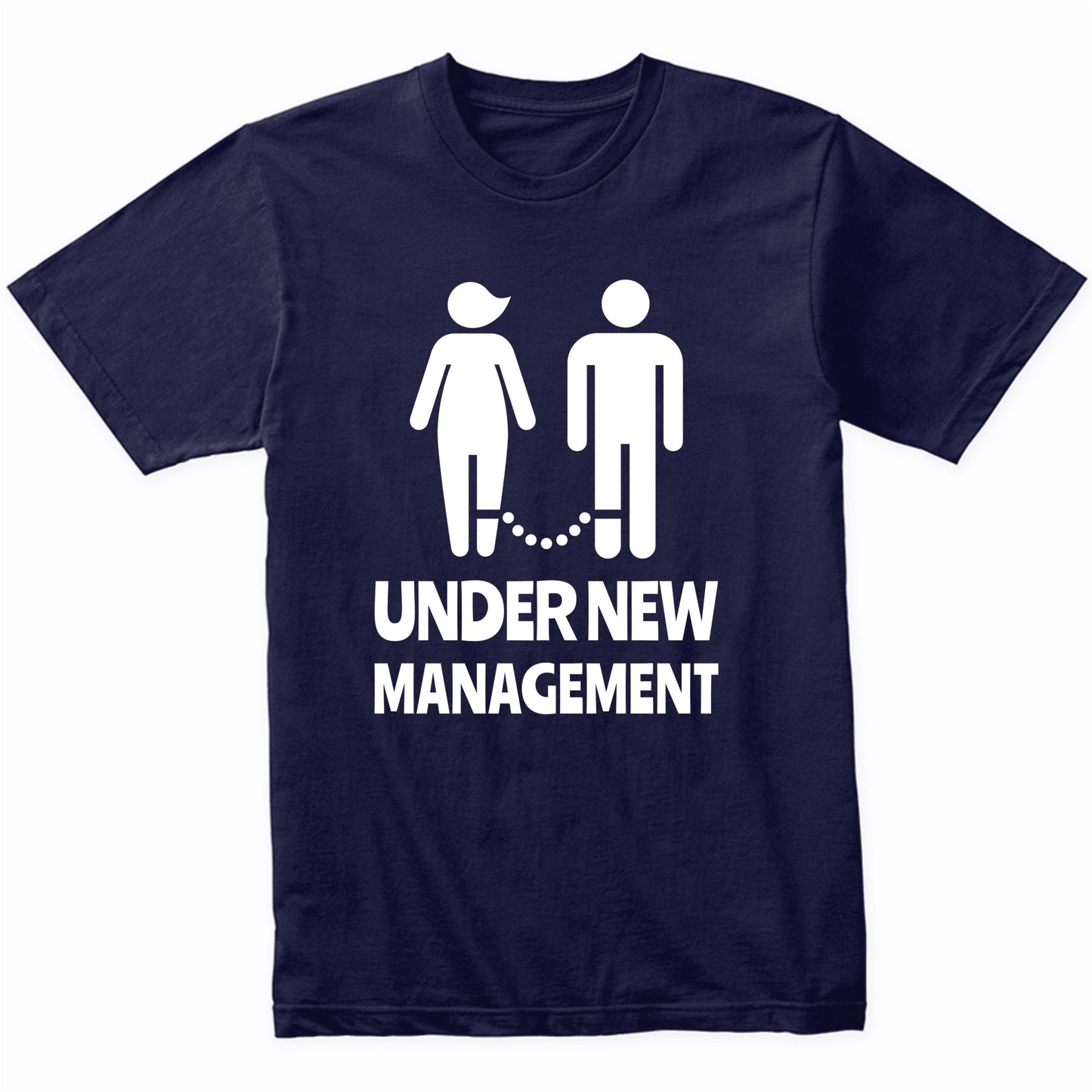Funny Bachelor Party Shirt For Groom - Under New Management
