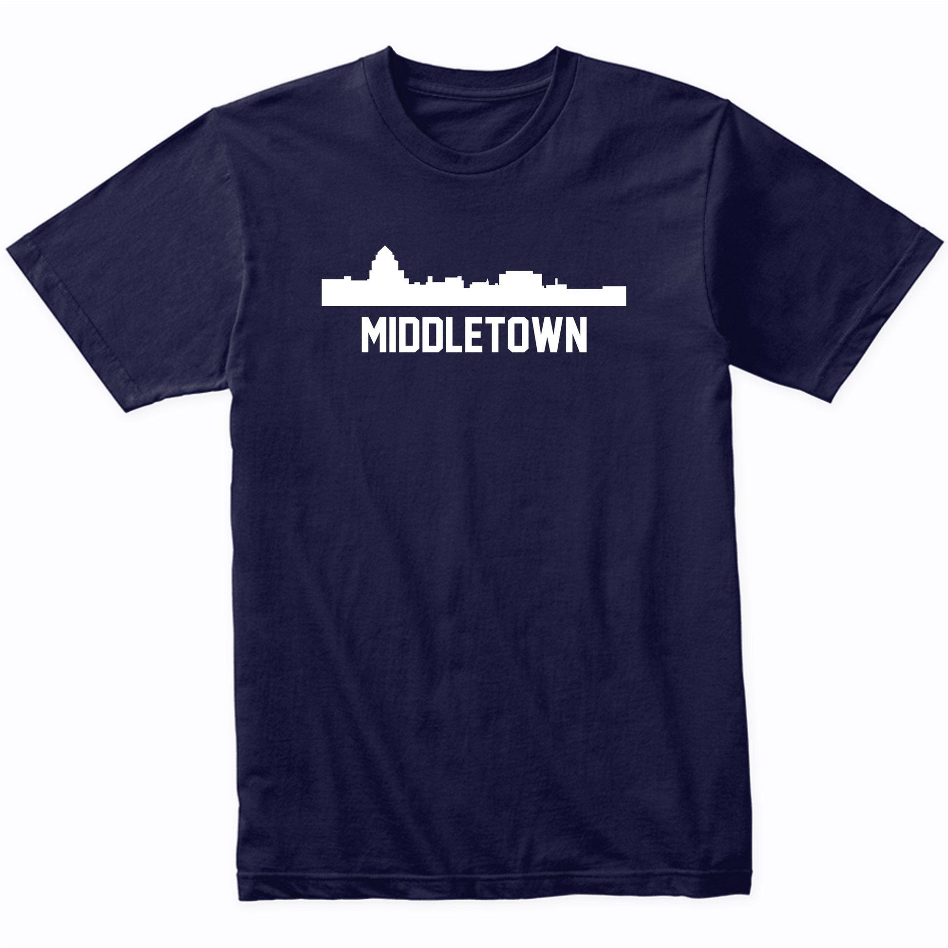 Middletown Connecticut Skyline Cityscape T-Shirt