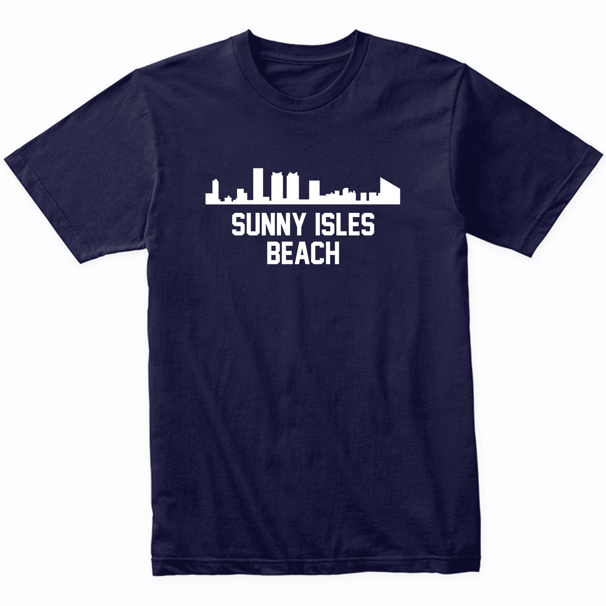 Sunny Isles Beach Florida Skyline Cityscape T-Shirt