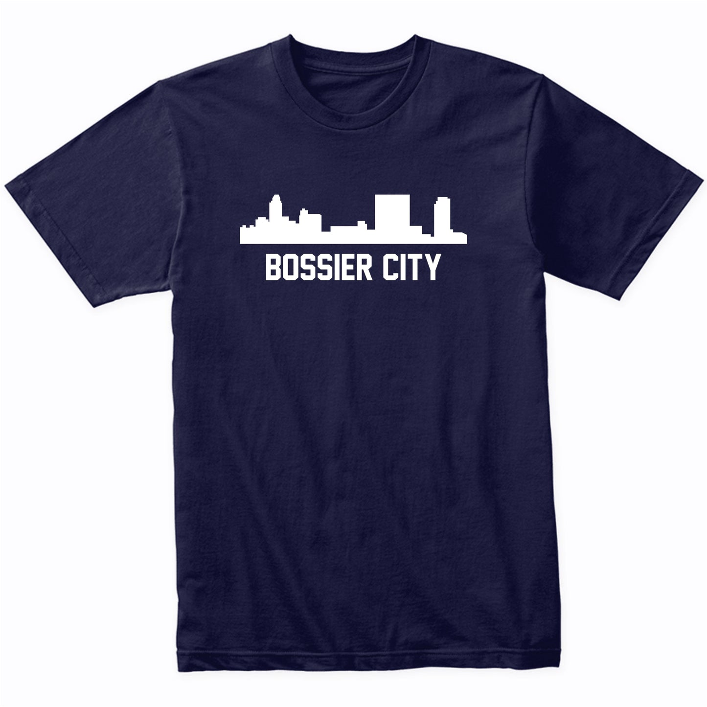 Bossier City Louisiana Skyline Cityscape T-Shirt