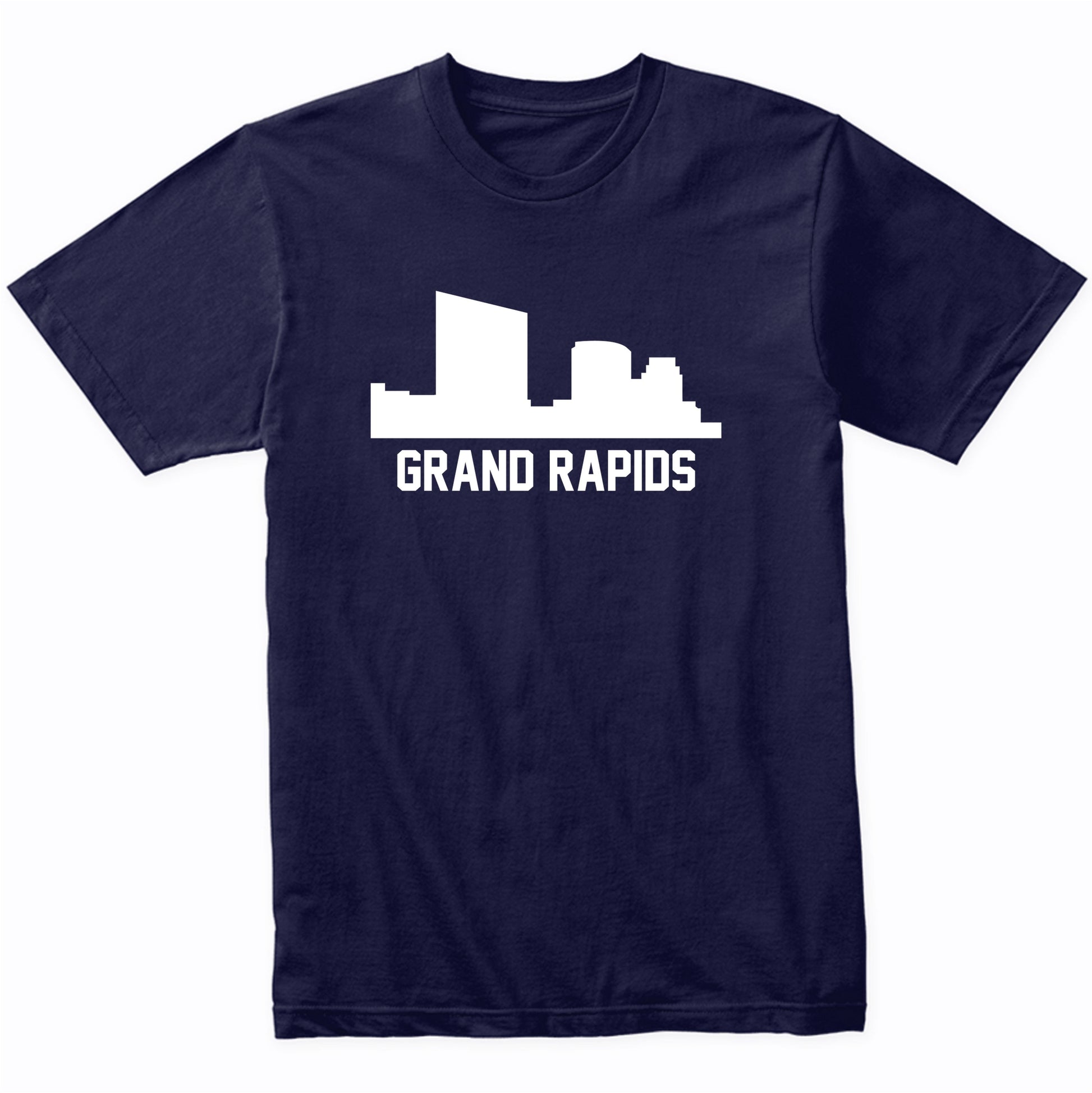 Grand Rapids Michigan Skyline Cityscape T-Shirt