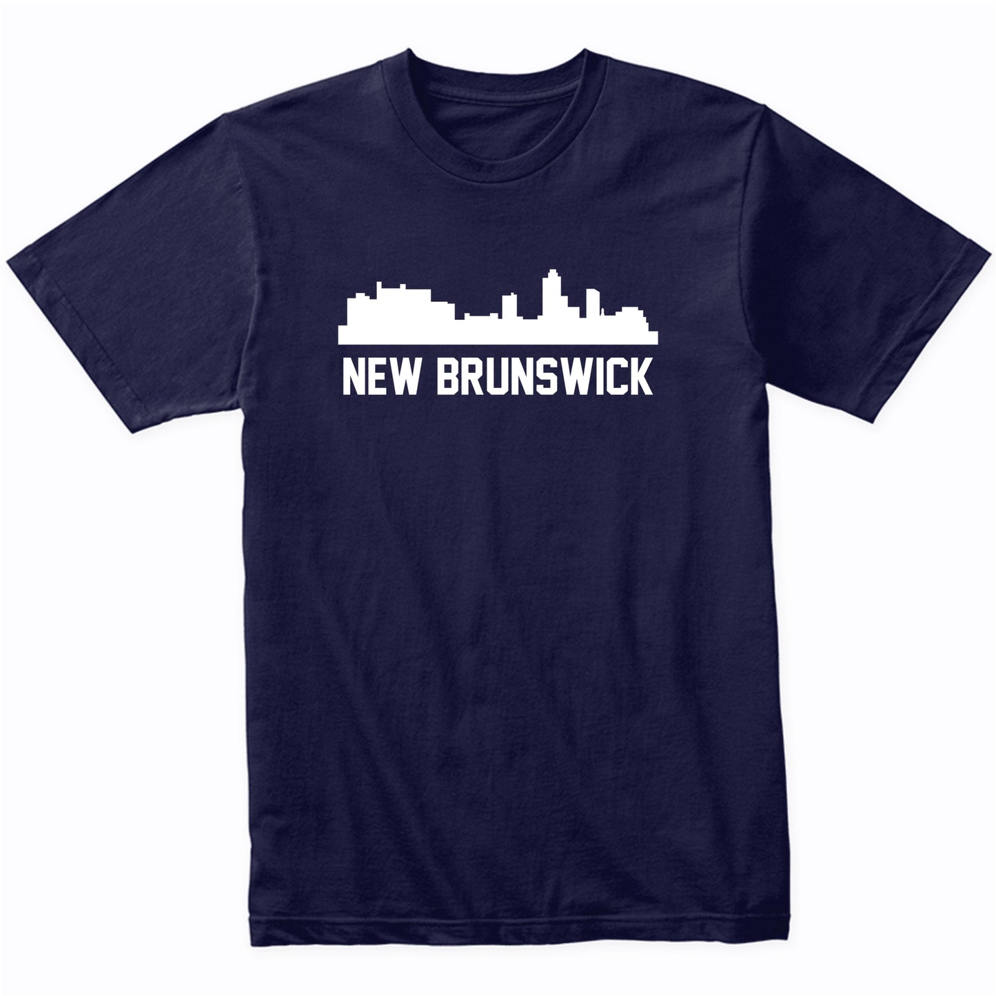 New Brunswick New Jersey Skyline Cityscape T-Shirt