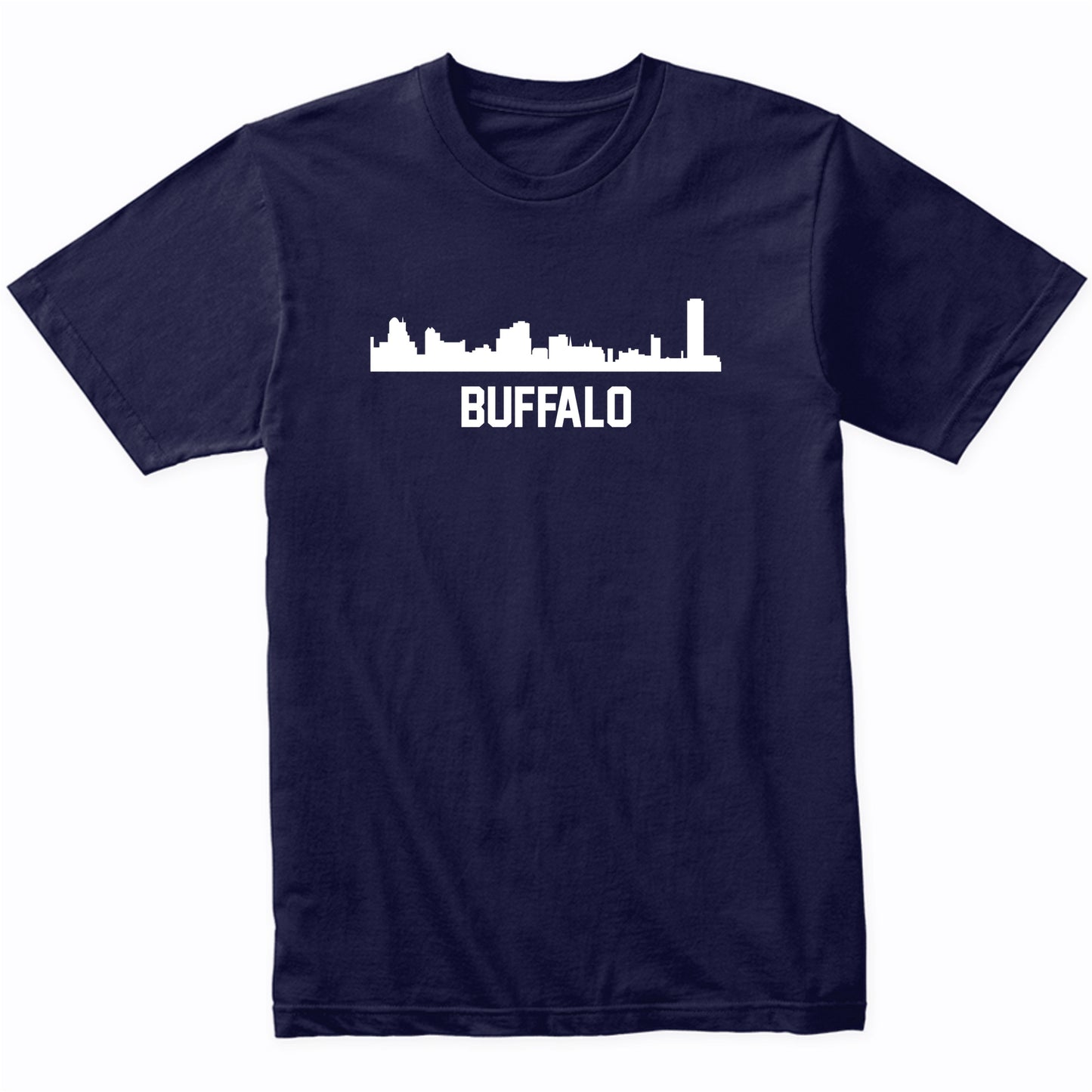 Buffalo New York Skyline Cityscape T-Shirt
