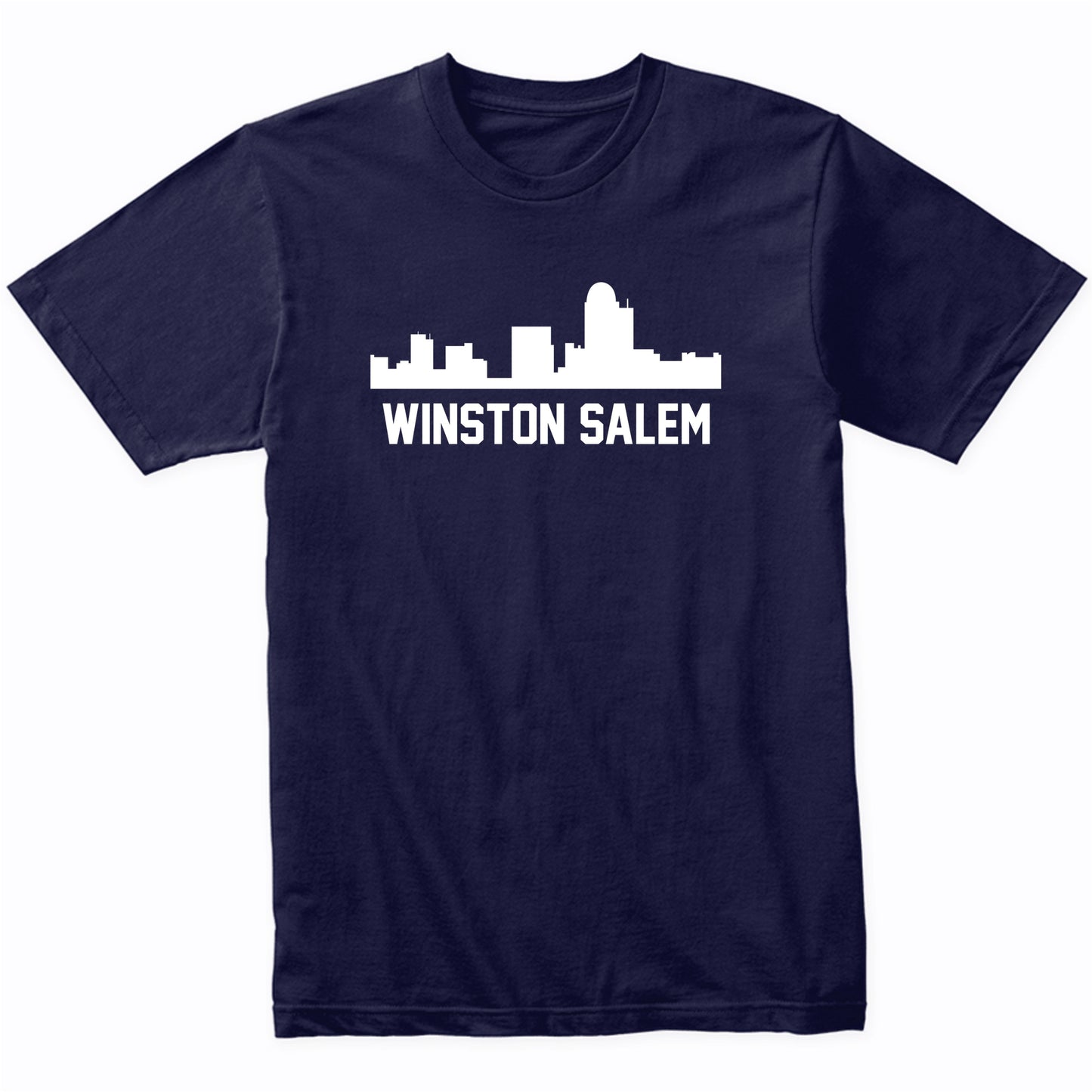 Winston-Salem North Carolina Skyline Cityscape T-Shirt