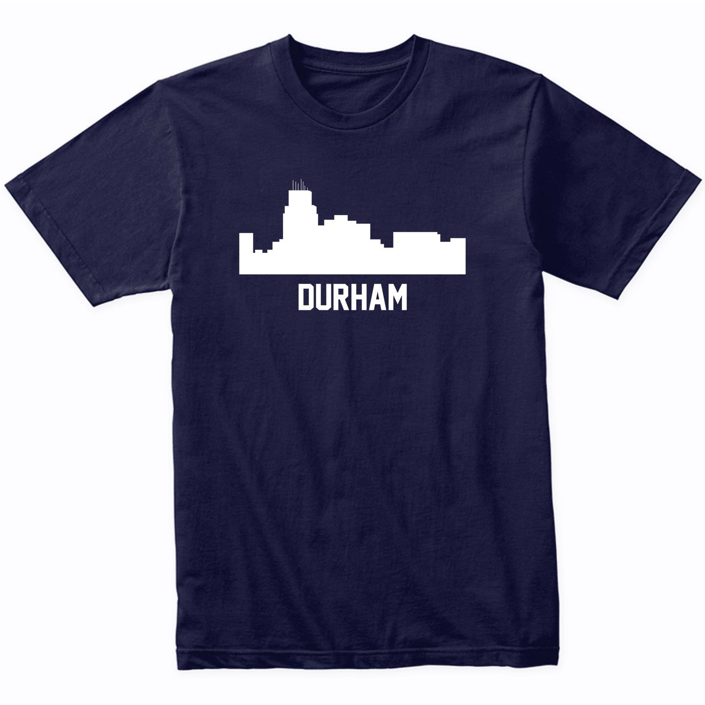 Durham North Carolina Skyline Cityscape T-Shirt