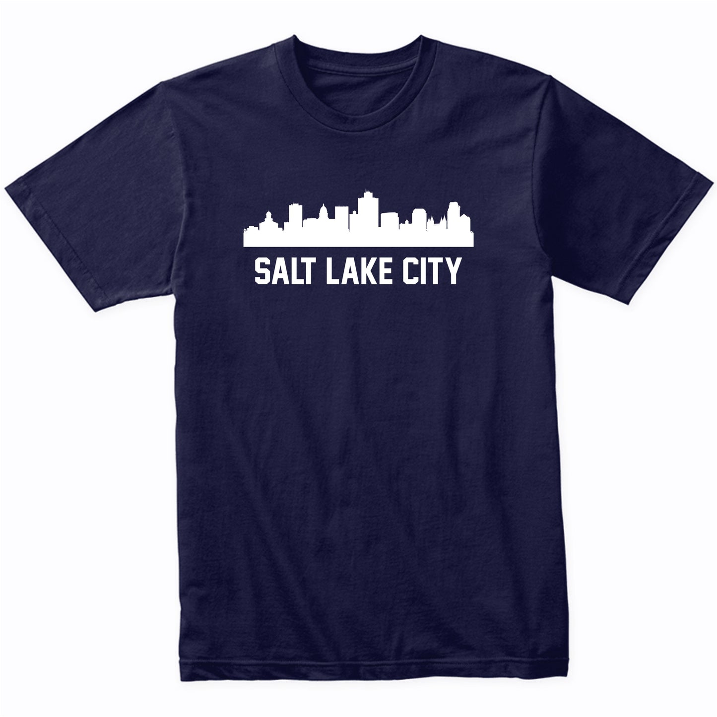 Salt Lake City Utah Skyline Cityscape T-Shirt