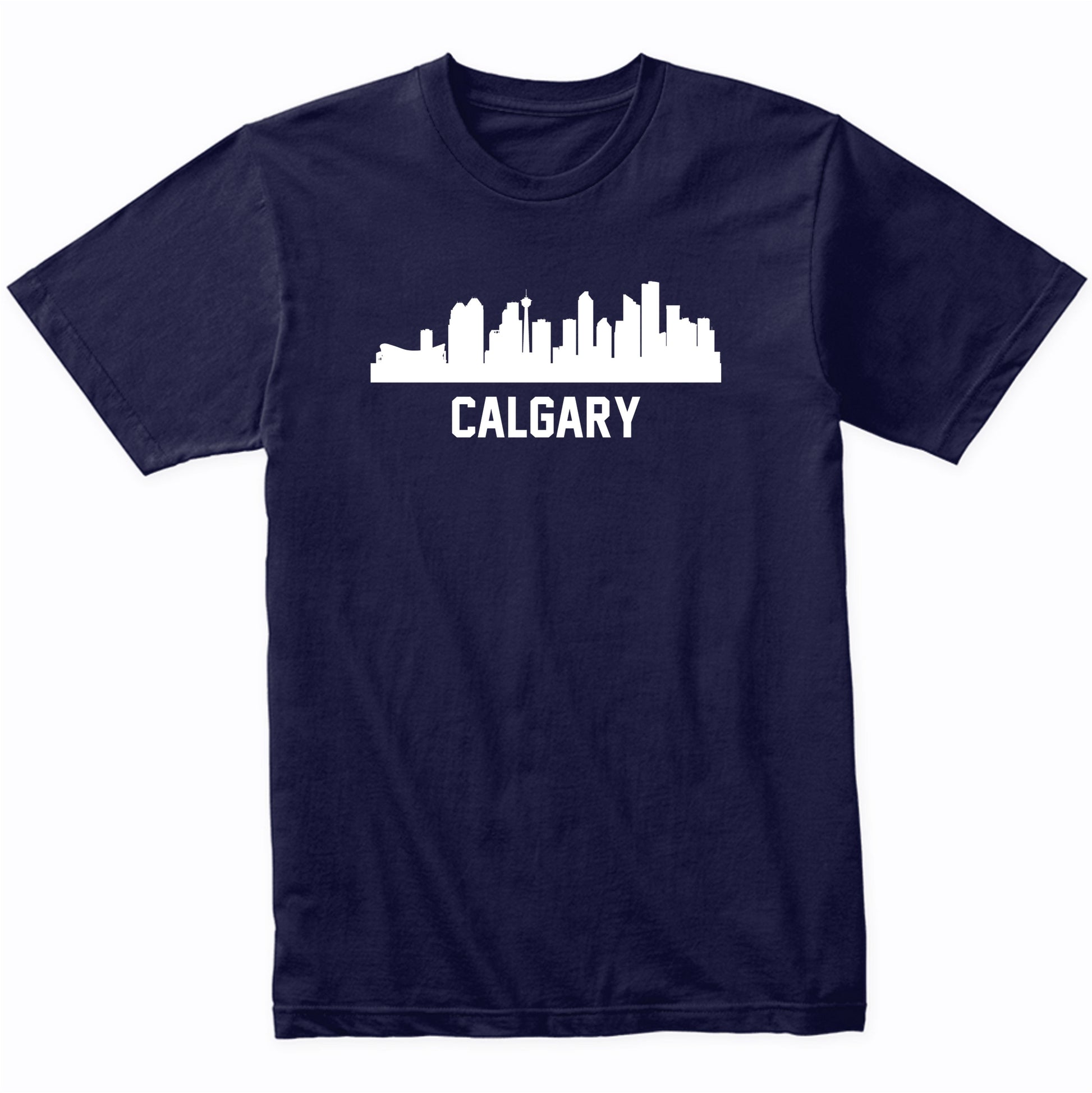 Calgary Alberta Canada Skyline Cityscape T-Shirt