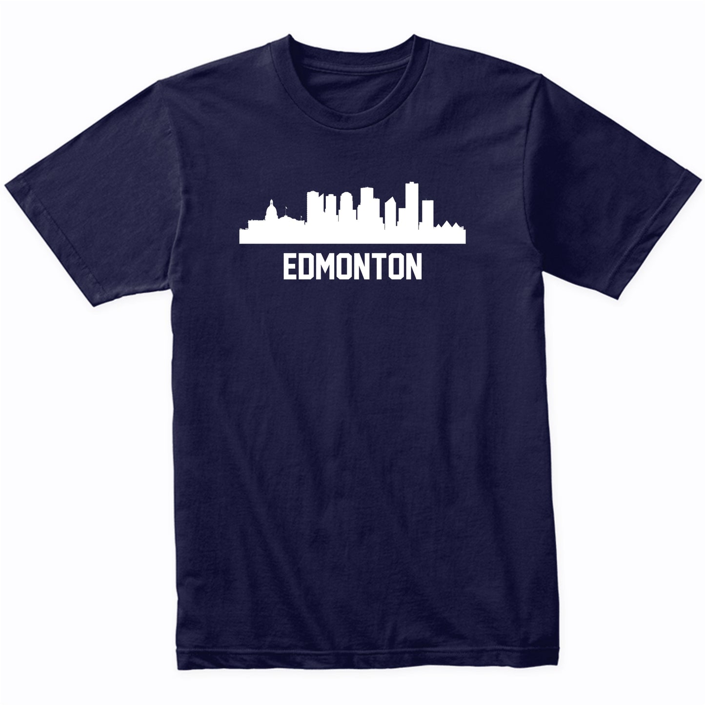 Edmonton Alberta Canada Skyline Cityscape T-Shirt