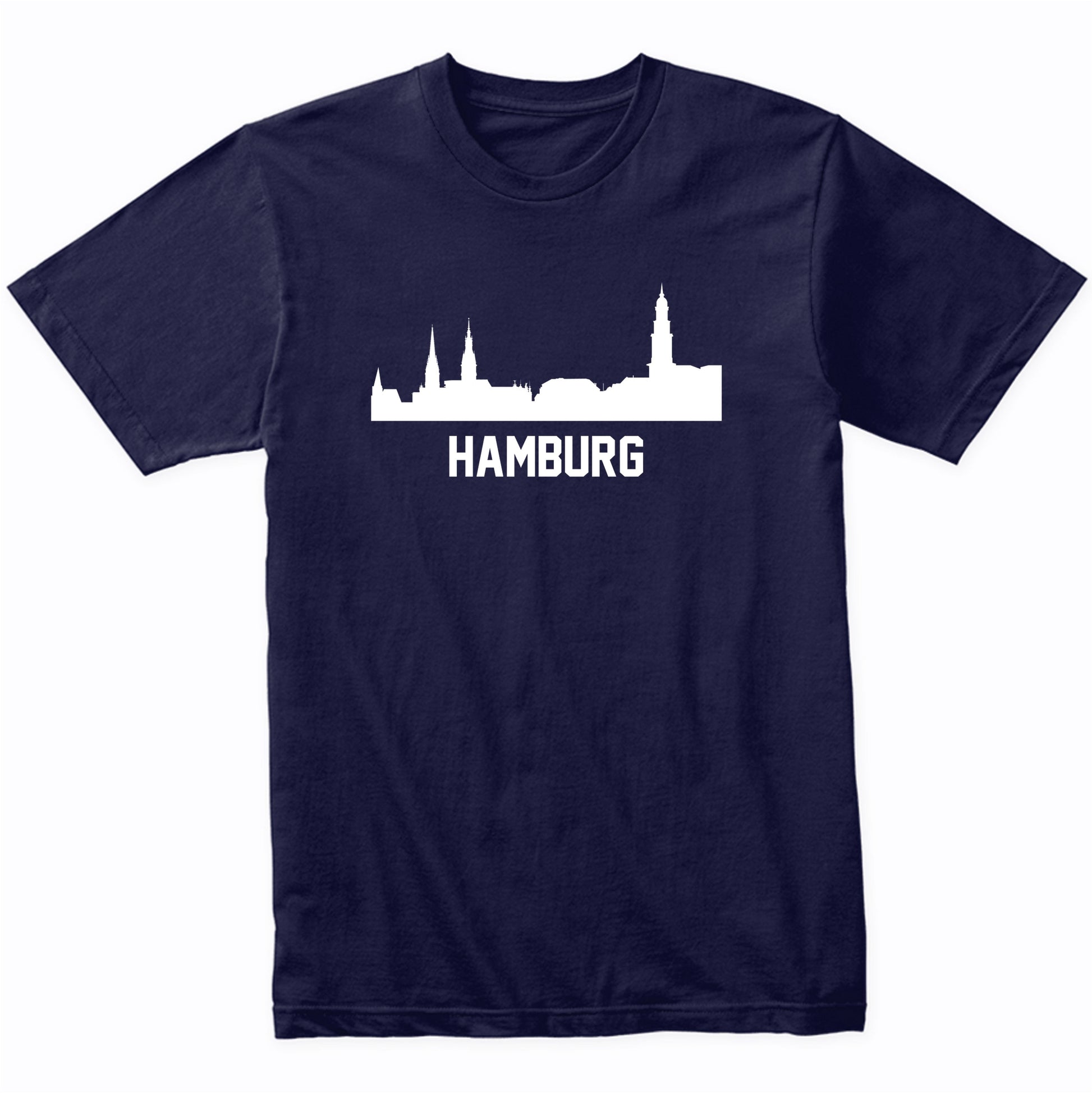 Hamburg Germany Skyline Cityscape T-Shirt