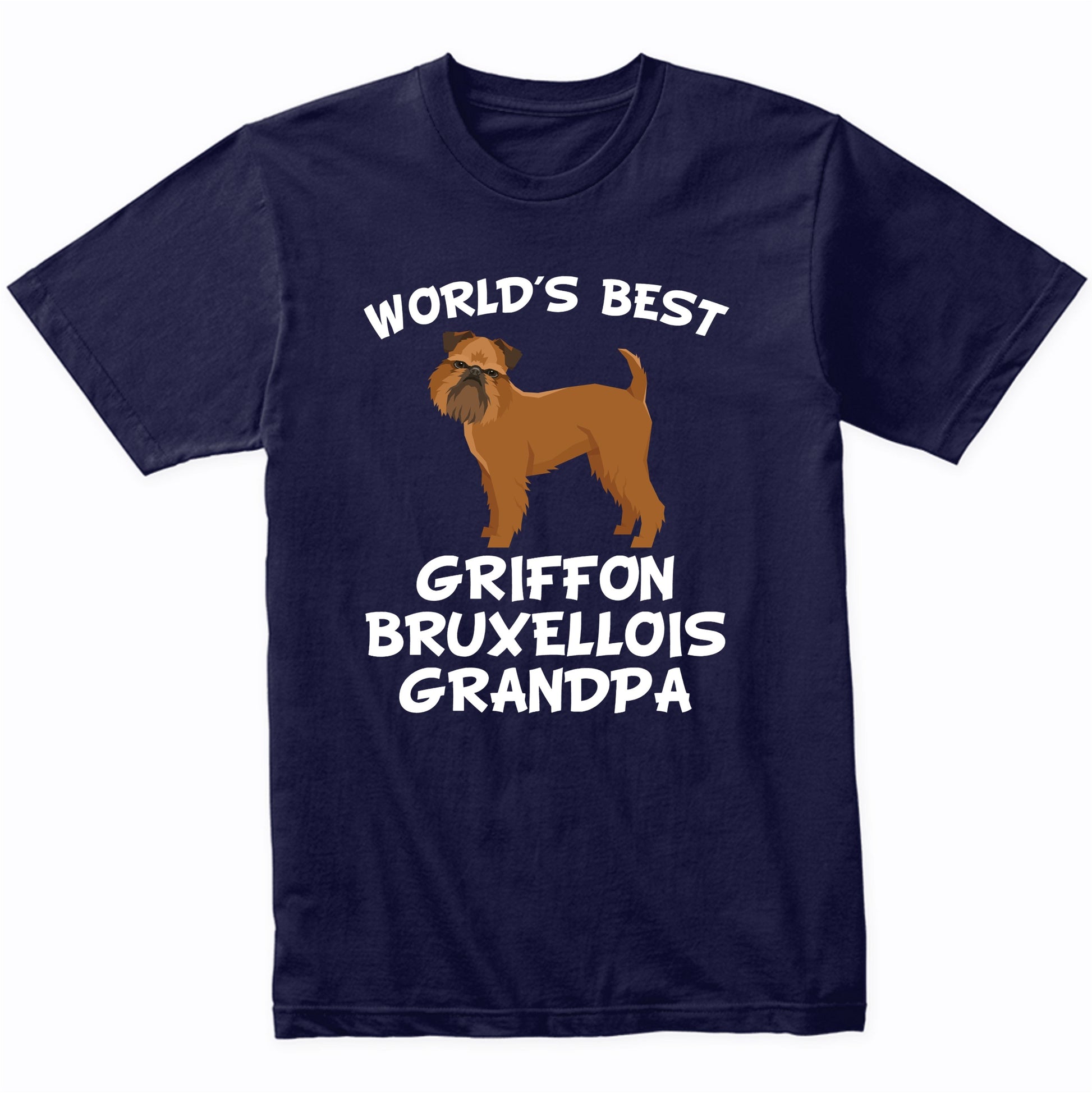 World's Best Griffon Bruxellois Grandpa Shirt