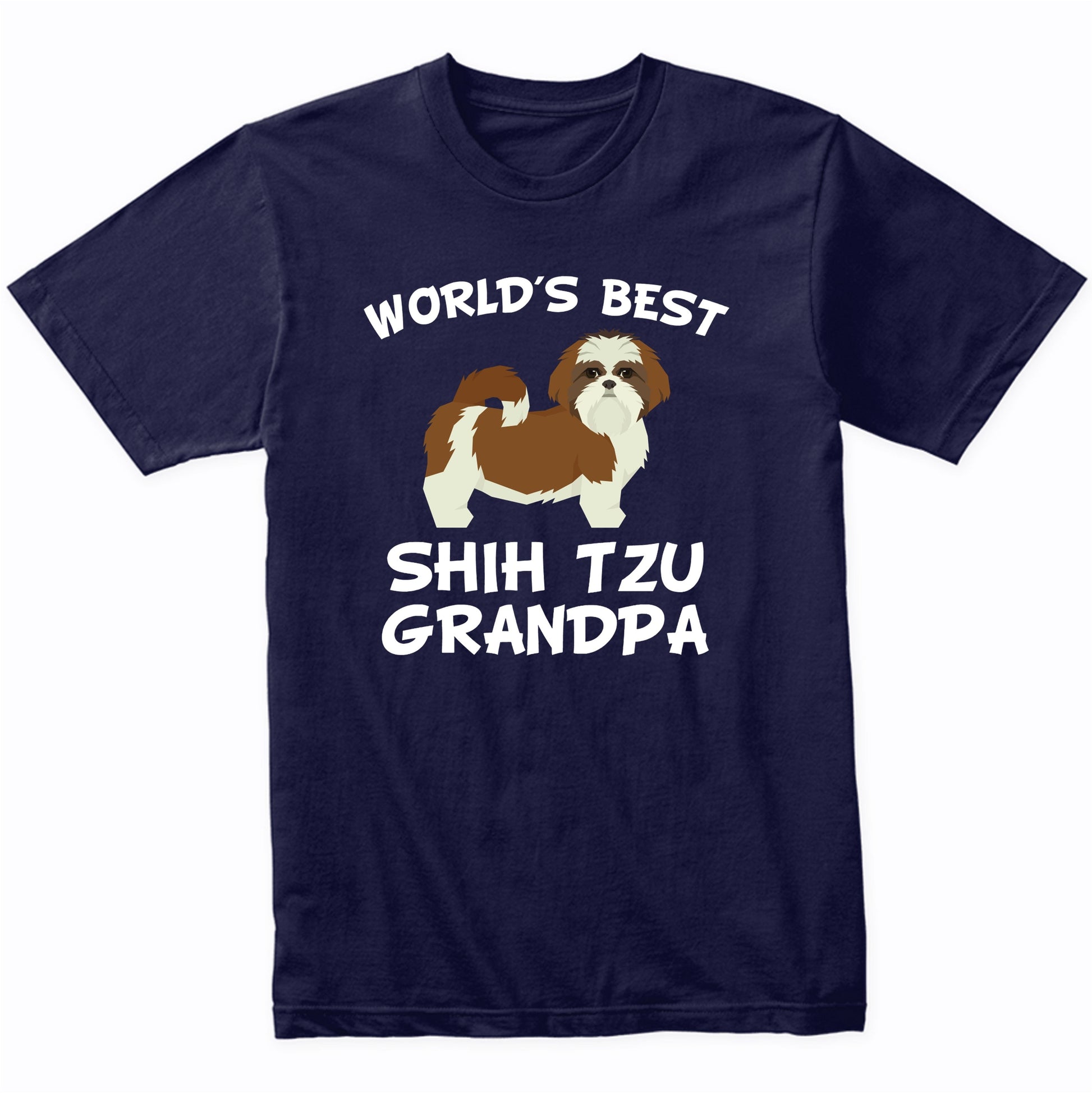 World's Best Shih Tzu Grandpa Shirt