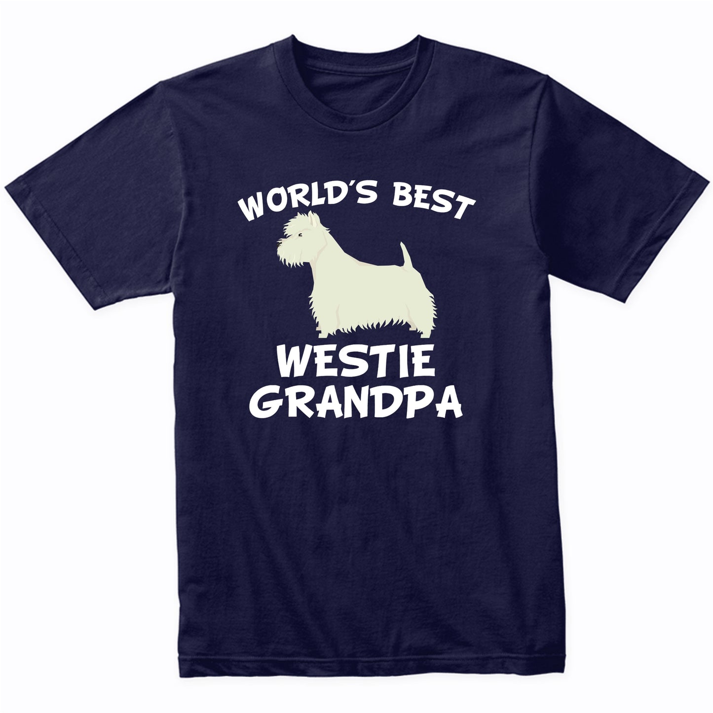 World's Best Westie Grandpa Shirt