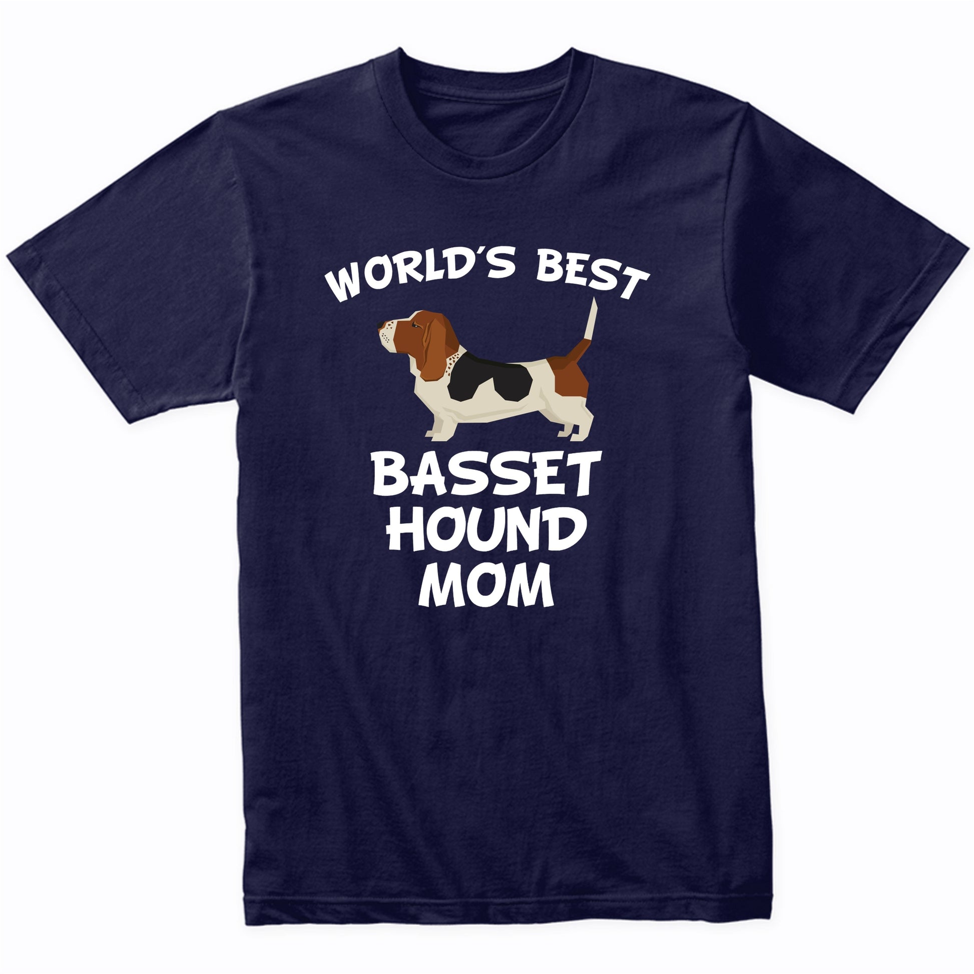 World's Best Basset Hound Mom Dog Owner Shirt