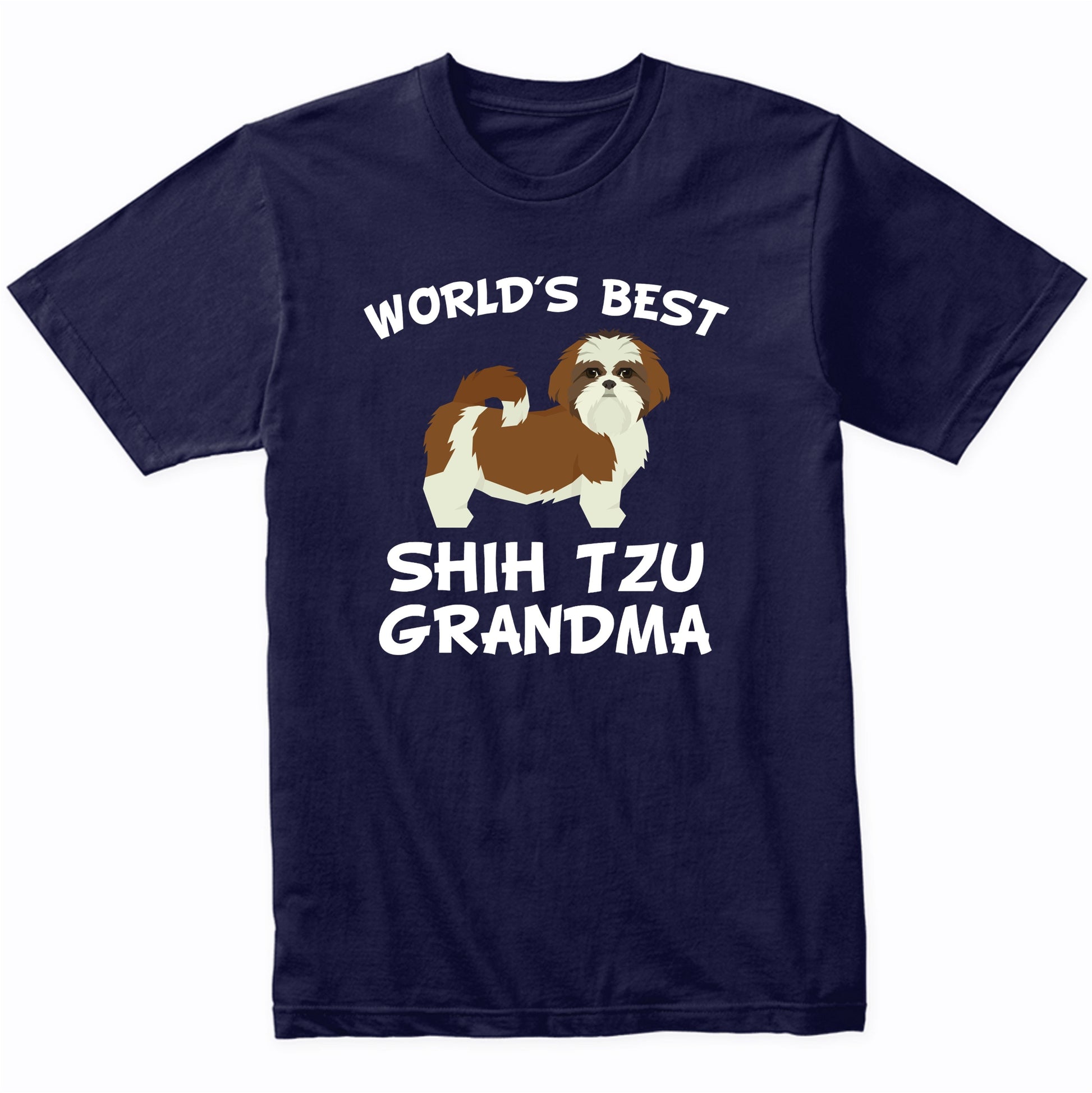 World's Best Shih Tzu Grandma Shirt