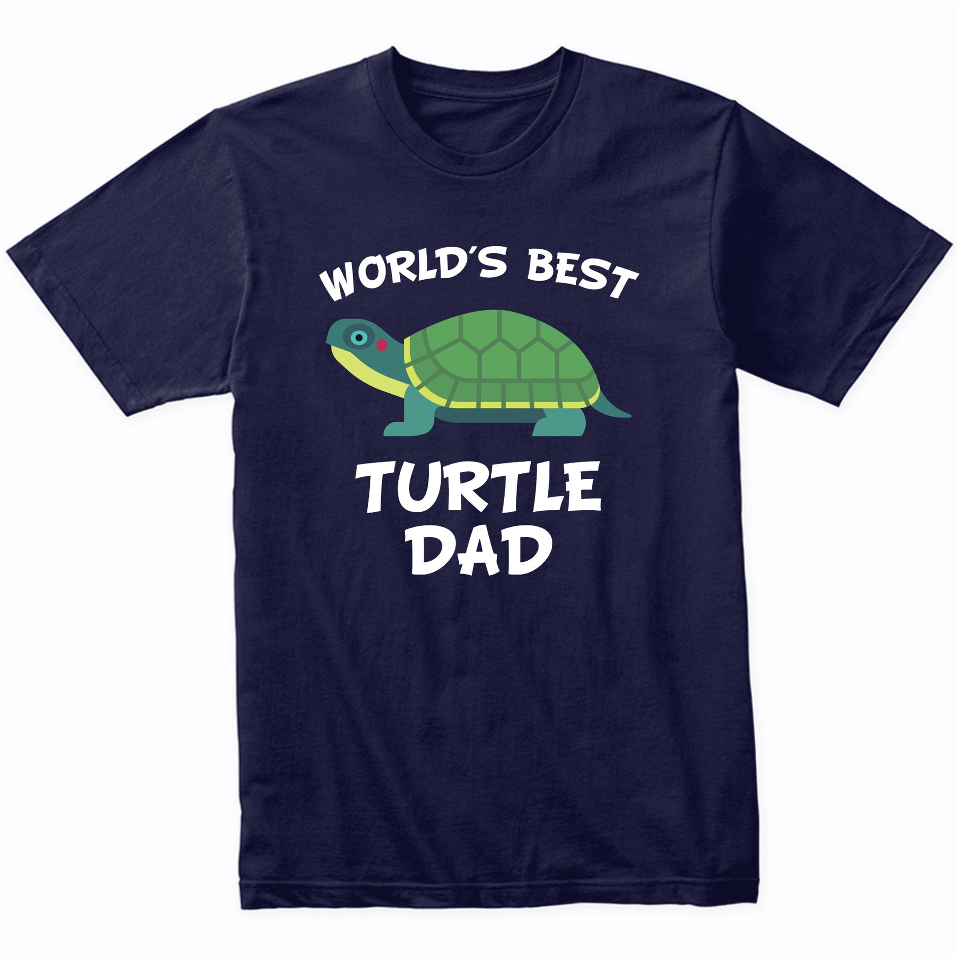 World's Best Turtle Dad Turtle Owner T-Shirt