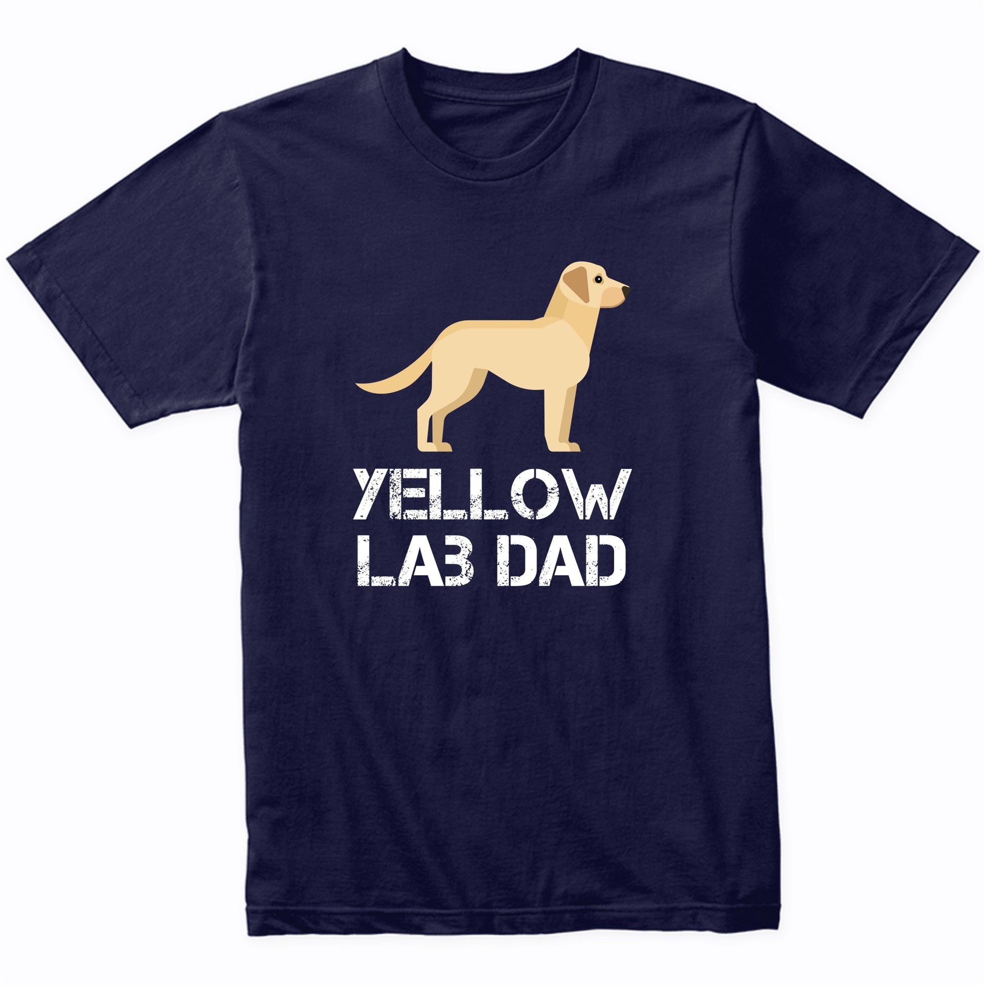 Yellow Lab Dad Shirt - Dog Owner T-Shirt