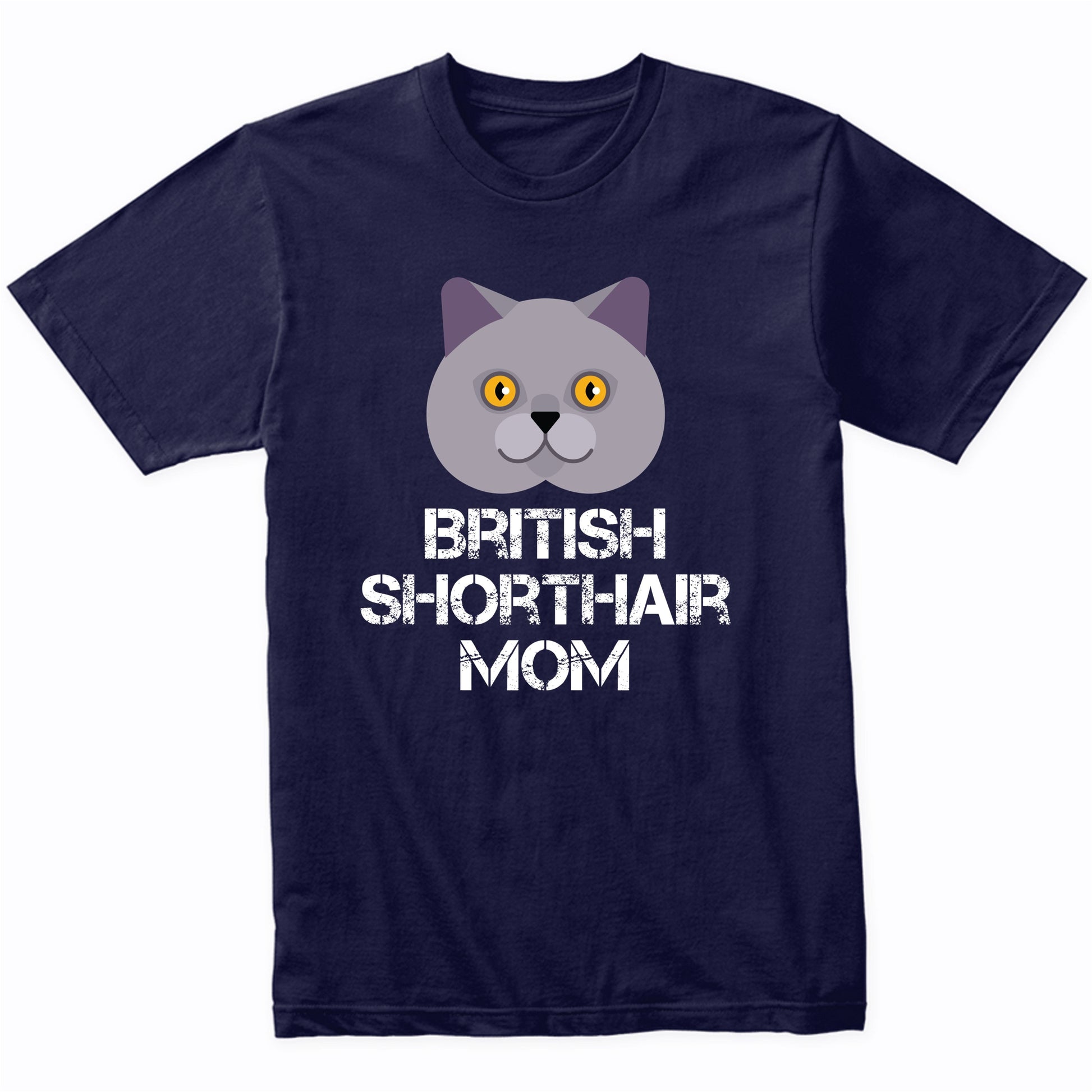 British Shorthair Mom Cat Owner T-Shirt