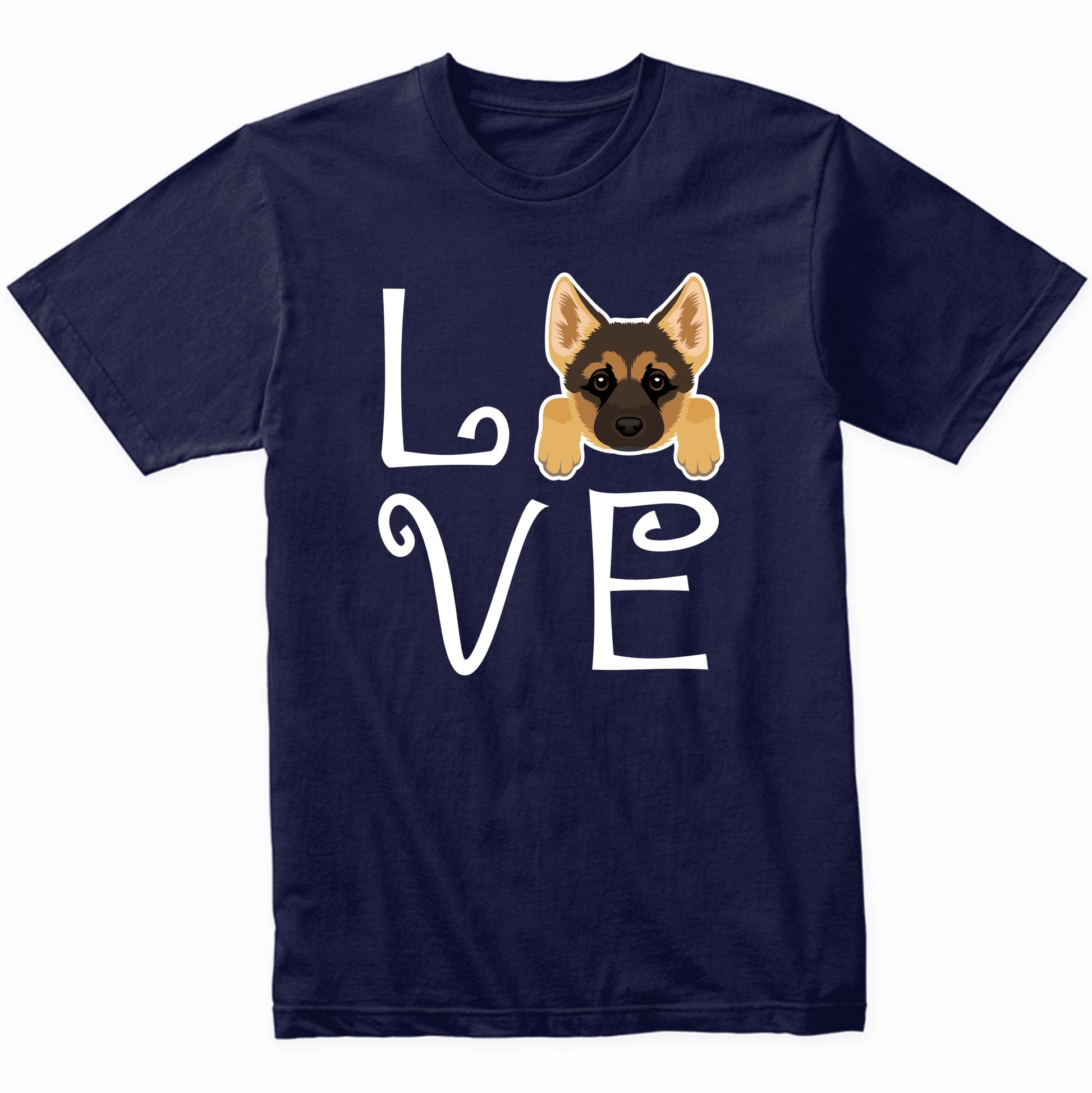 German Shepherd Love Dog Owner German Shepherd Puppy T-Shirt