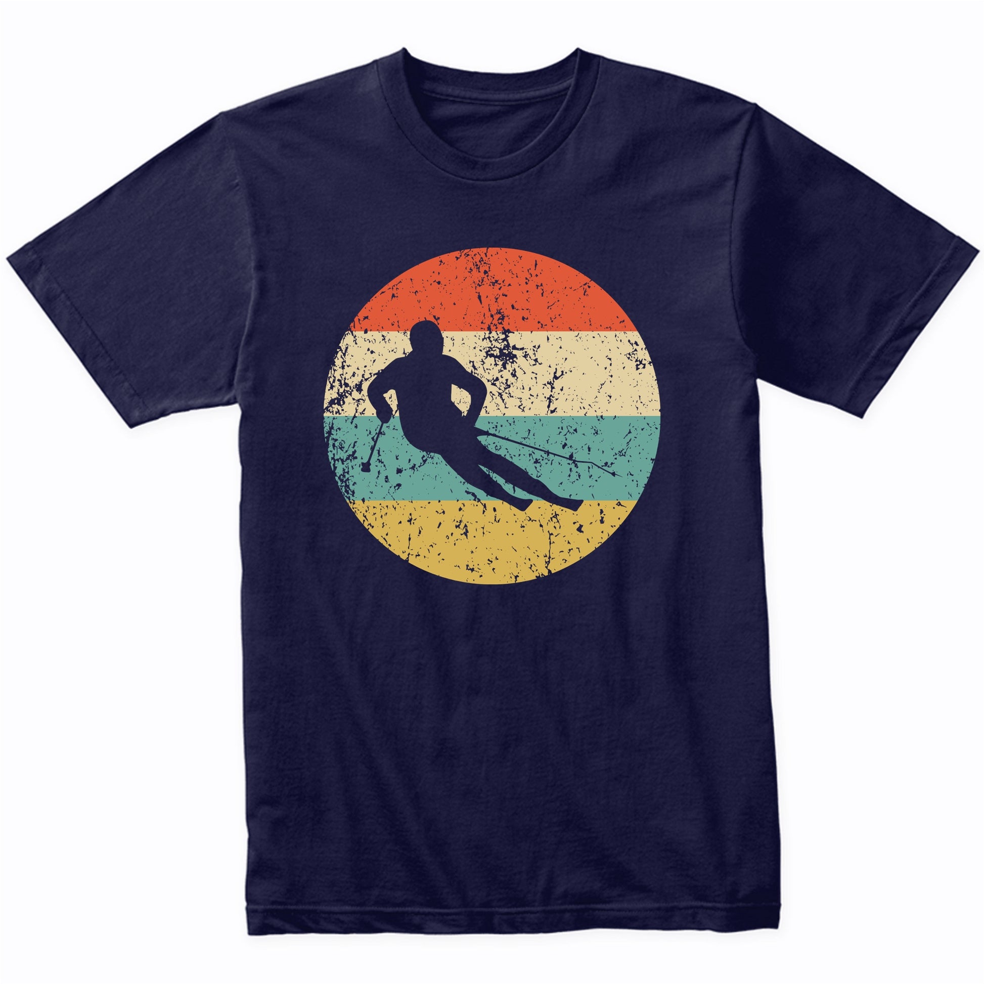 Skiing Shirt - Vintage Retro Skier T-Shirt