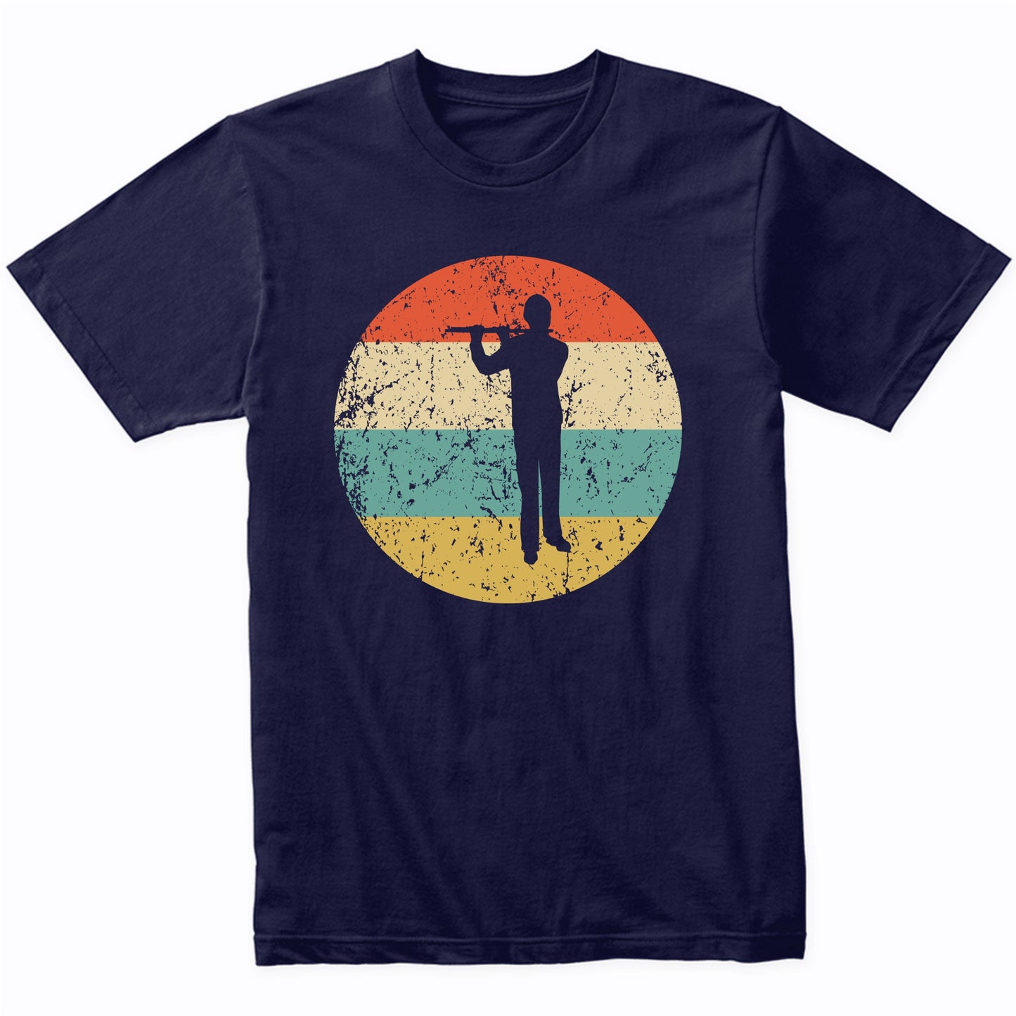 Flute Shirt - Vintage Retro Music T-Shirt