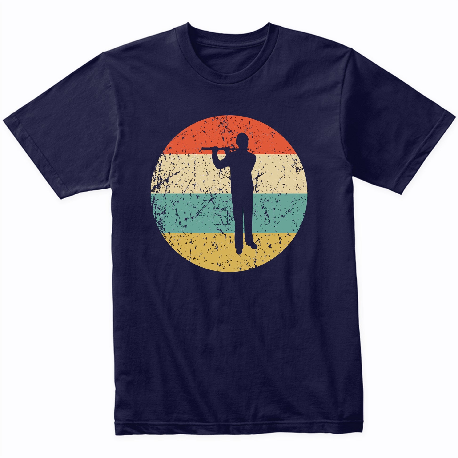 Flute Shirt - Vintage Retro Music T-Shirt