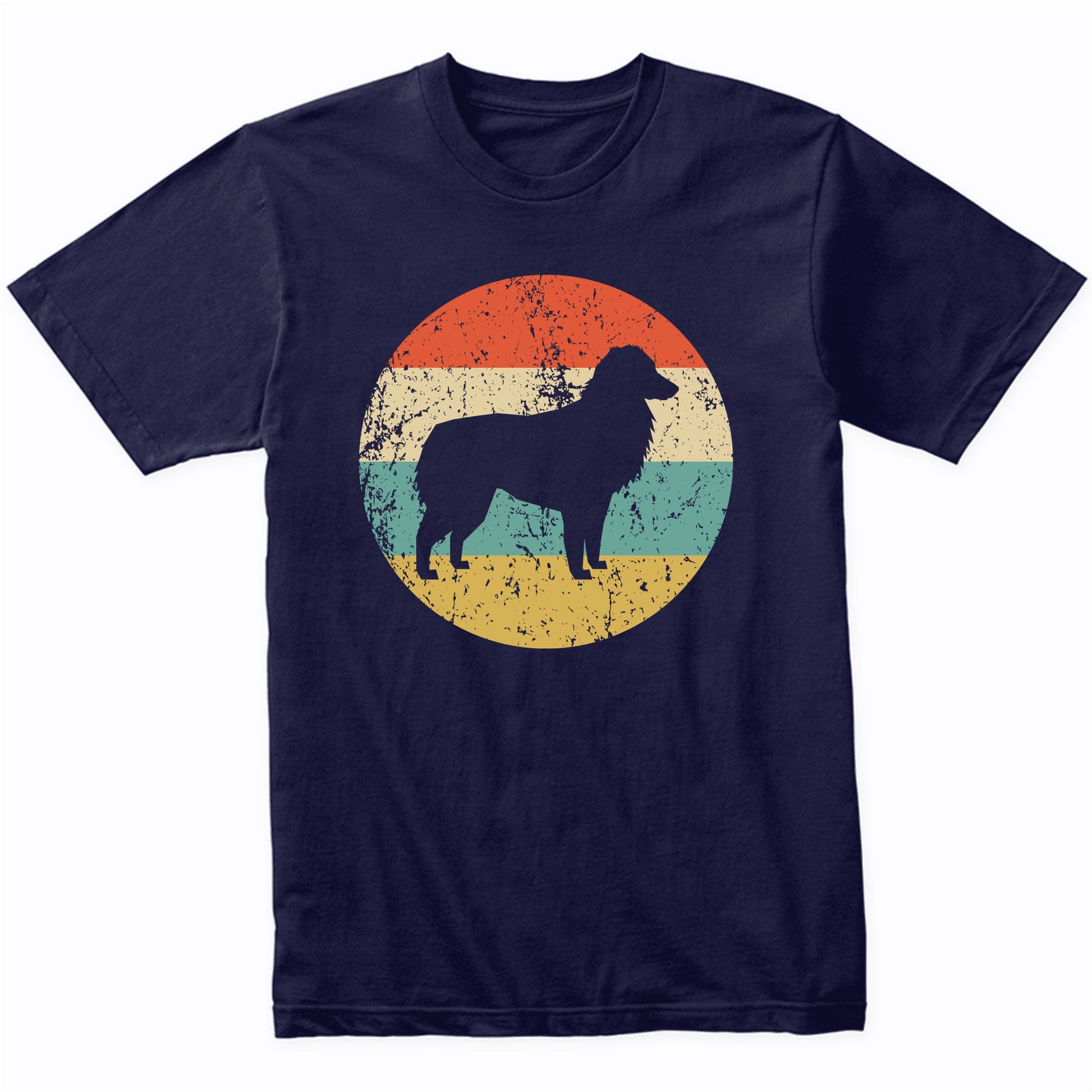 Australian Shepherd Shirt - Vintage Retro Aussie Dog T-Shirt