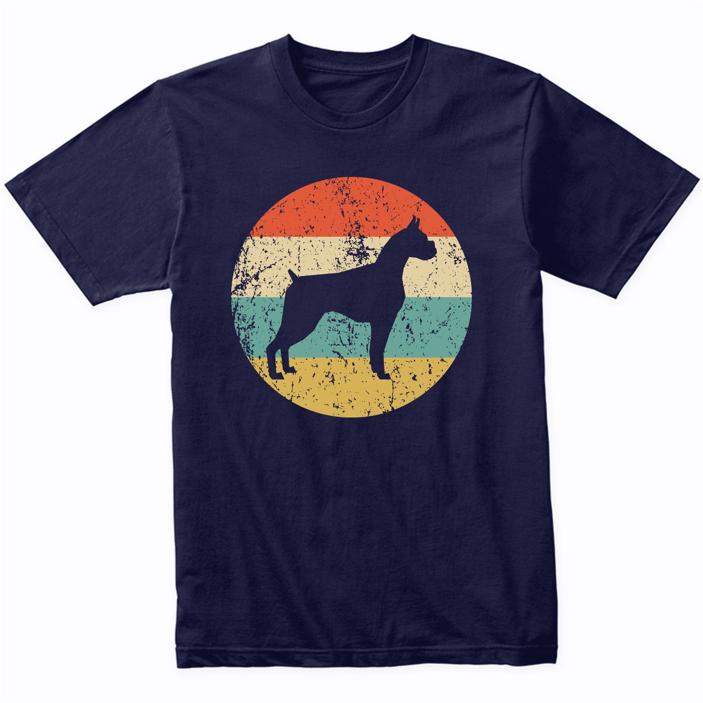 Boxer Shirt - Vintage Retro Boxer Dog T-Shirt