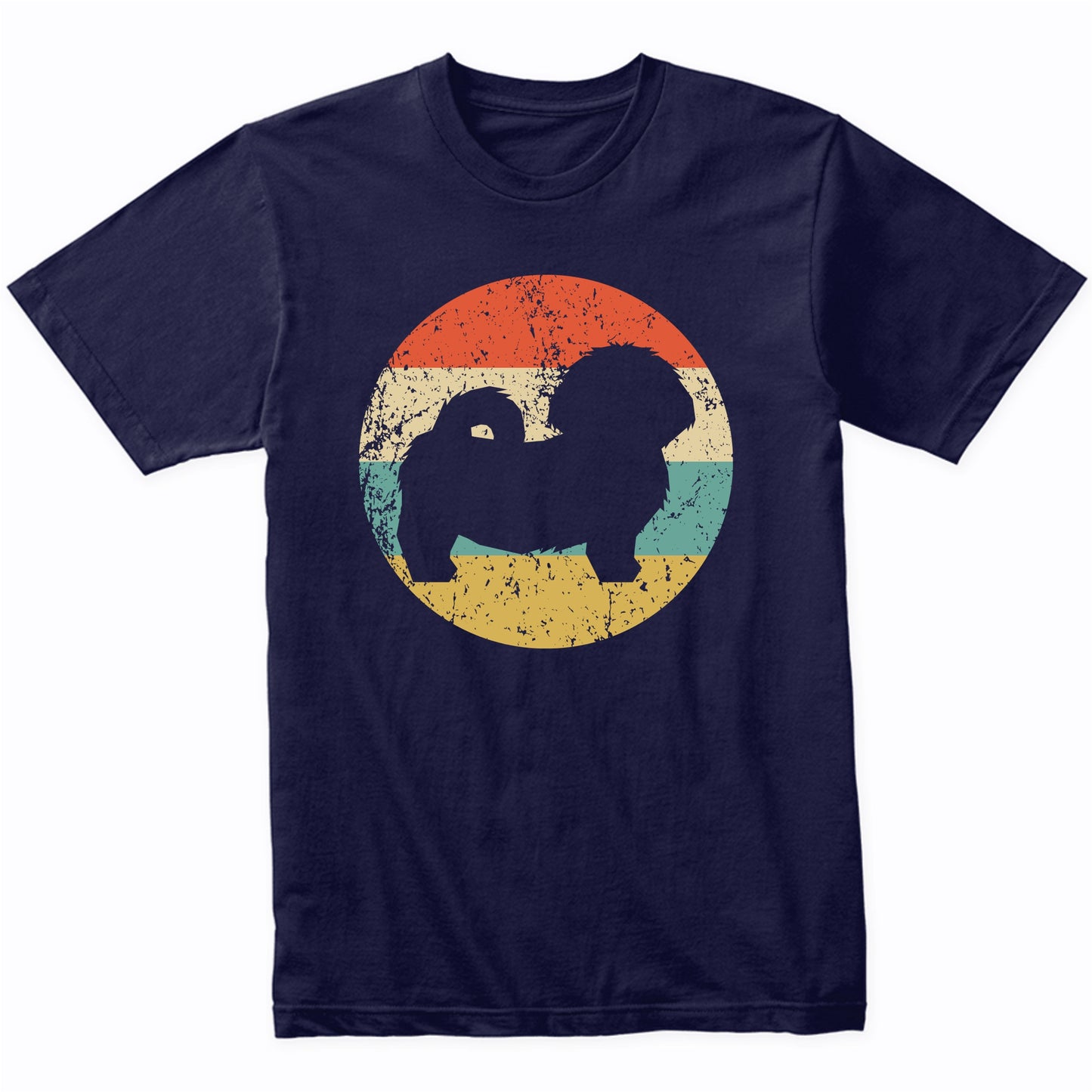 Shih Tzu Shirt - Vintage Retro Shih Tzu Dog T-Shirt